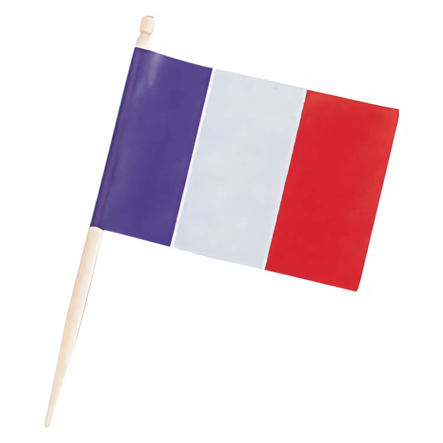 Daikoku 200 pcs French Flag Food Picks - Decorative Appetizer Skewers for Party, BBQ, Picnic & Charcuterie Board