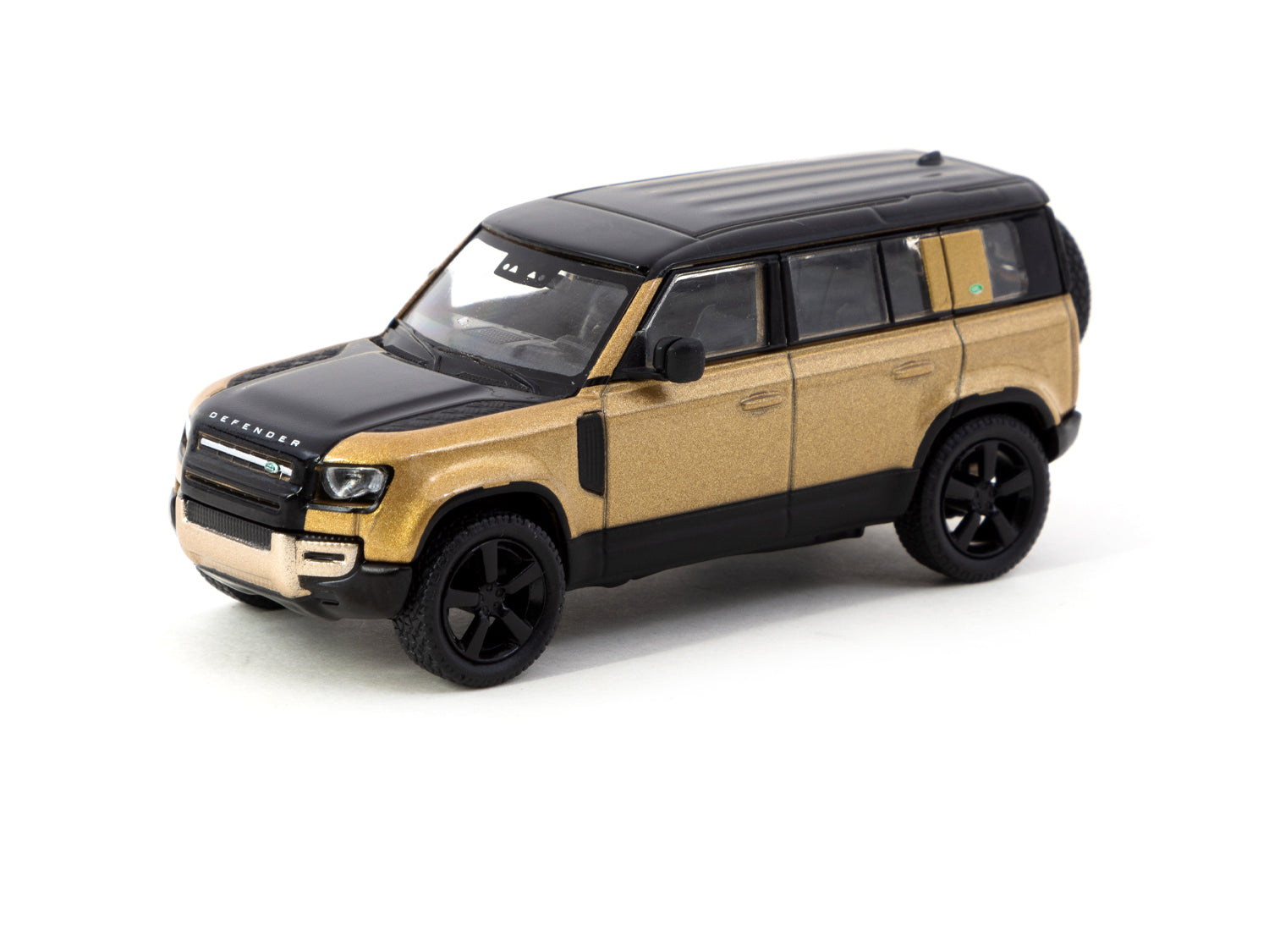 Tarmac Works 1/64 Scale Land Rover Defender 110 Brown Metallic MIJO Special Edition Diecast Model Car - Perfect for Collectors, Display & Diorama Scenes