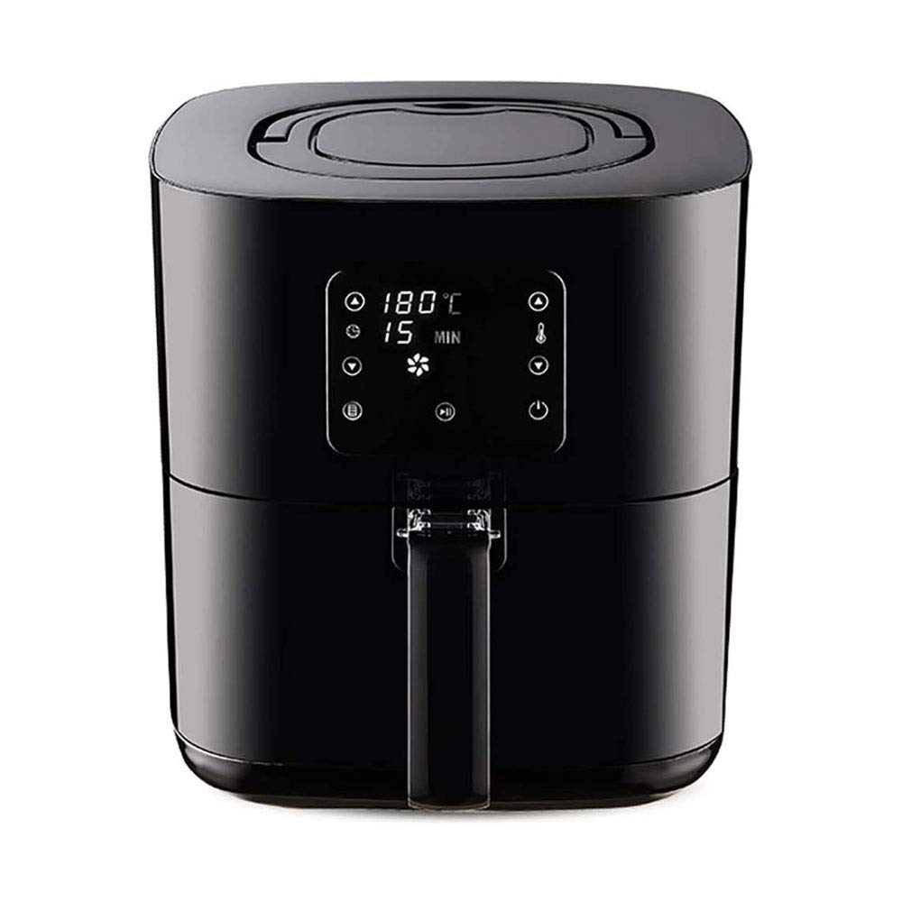 Best Stainless Steel Air Fryer with Removable Basket - Healthy Oil-Free Cooking for Family Meals, Snacks & Quick Dinners