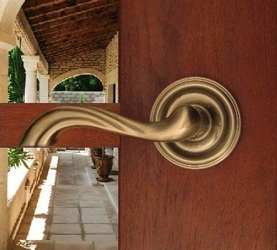 Left Handed FPL Marseille Half Dummy Lever - Oil Rubbed Bronze Finish for Closet Doors & Inactive Double Doors - Perfect for Bedroom, Bathroom & Interior Home Decor