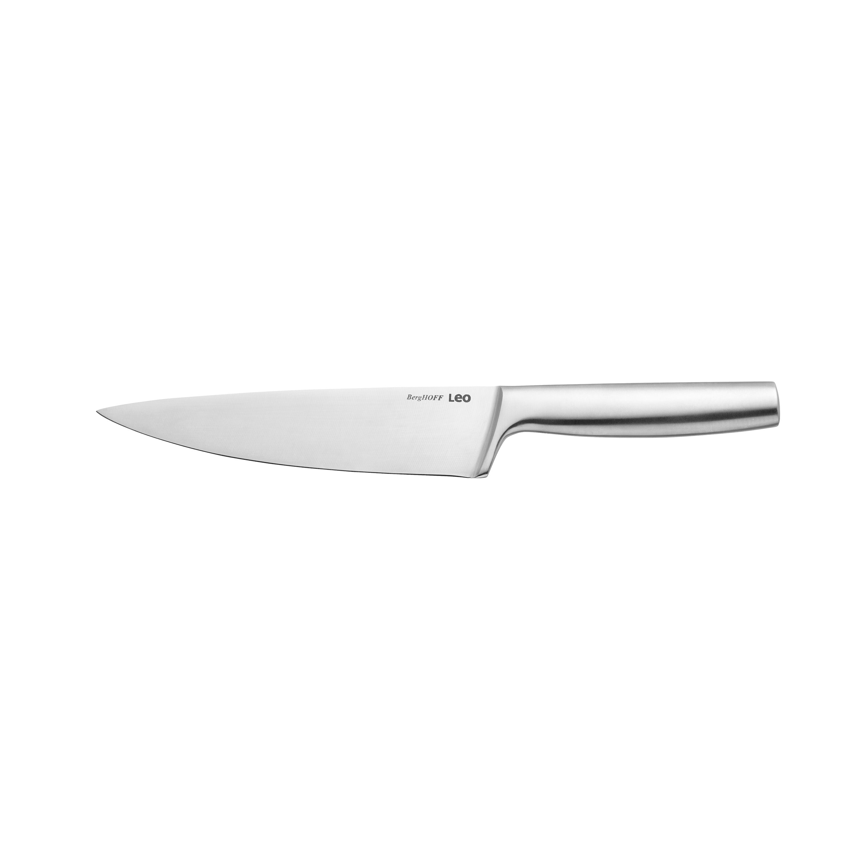 BergHOFF Leo Legacy 8-Inch Stainless Steel Chef's Knife - Professional Kitchen Knife for Slicing, Dicing & Chopping - Perfect for Home Cooks & Chefs