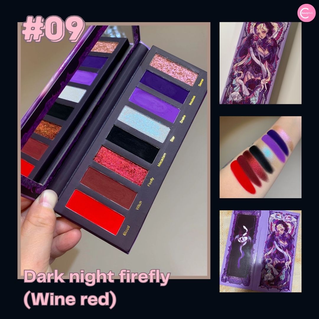 Vintage 90s Eyeshadow Palette by Narimi - Highly Pigmented Makeup Palette with Matte & Shimmer Shades - Perfect for Retro Party, Halloween, and Everyday Glam Makeup Looks