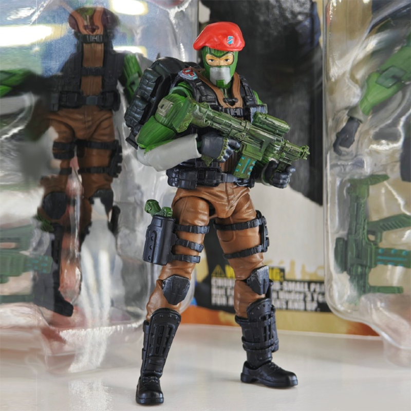 1/18 HIYA 4inch G.I.JOE Beach Head Action Figure - Exquisite Mini Collectible for Display & Play - Perfect for Collectors, Gifts, and Diorama Scenes
