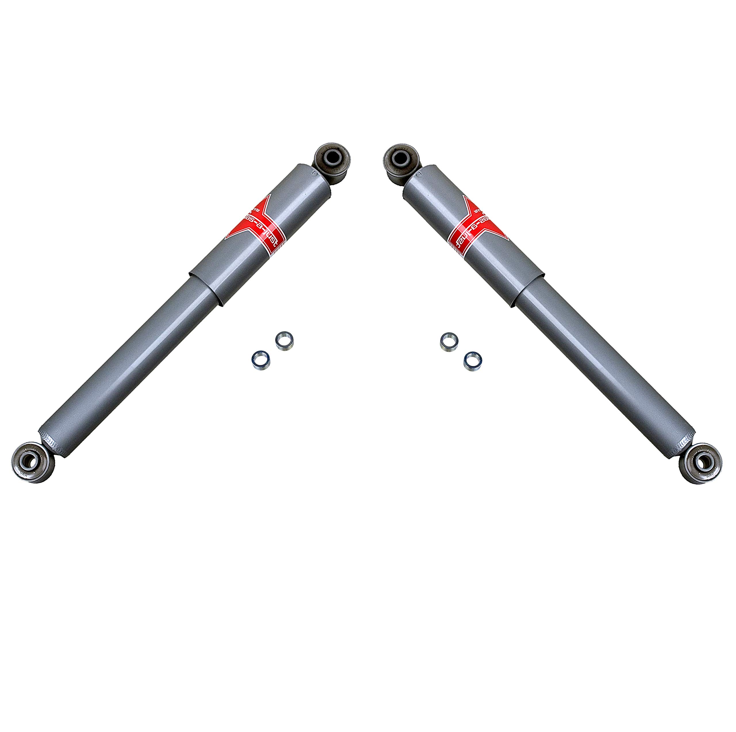 Pair Set of 2 Rear Quad Shock Axle Shaft Dampers for Mercury Capri Ford Mustang Thunderbird - High Performance Suspension Parts for Smooth Ride & Enhanced Handling - Perfect for Street Racing, Off-Roading & Daily Commuting