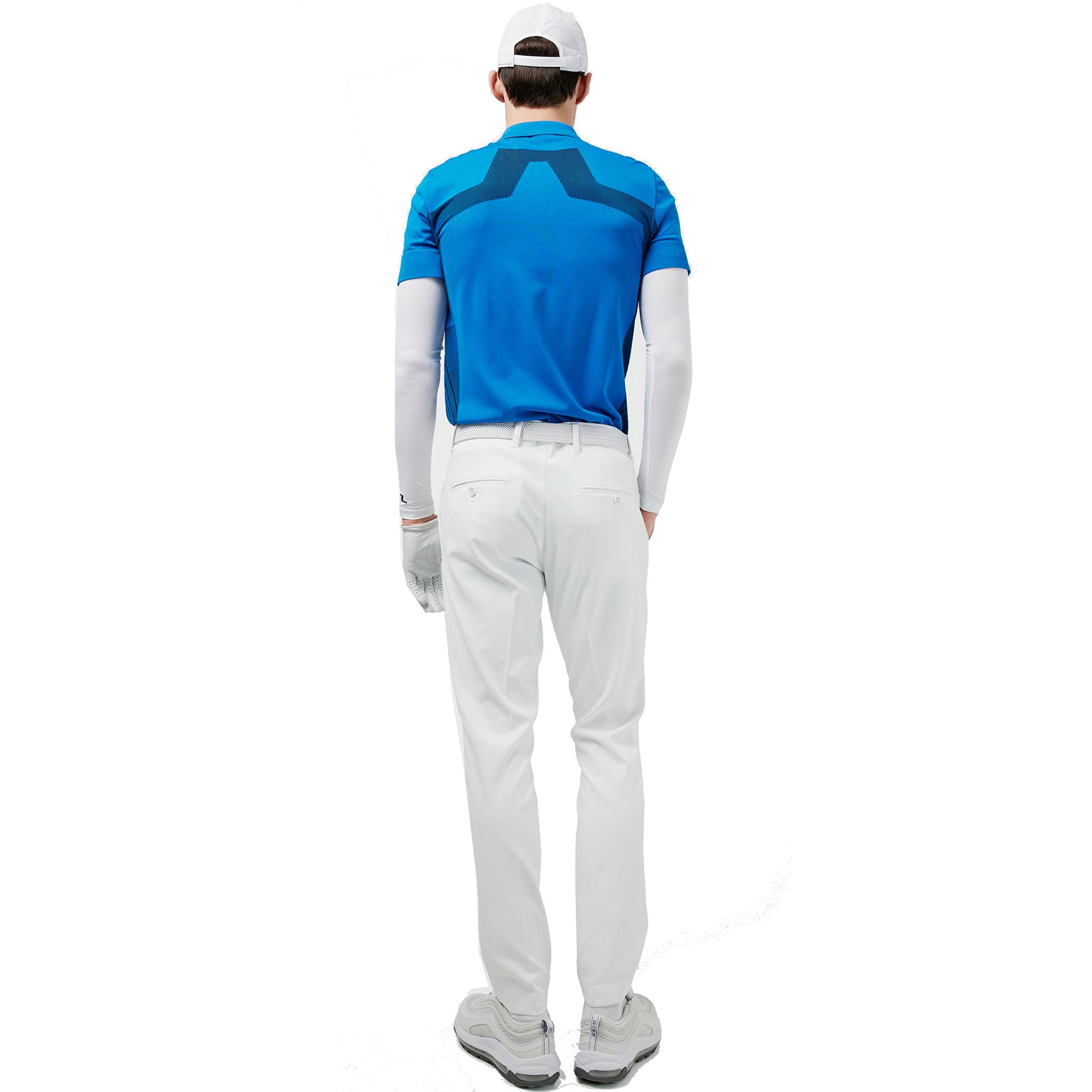 J. Lindeberg Men's AI Golf Polo Shirt - Performance & Comfort for Golf, Casual Wear & Outdoor Activities