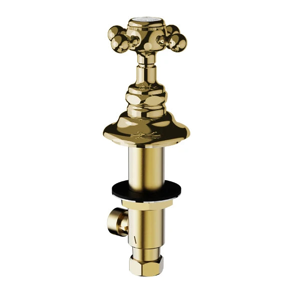 Horus Julia Brass Disk Machine Shutoff Valve - Perfect for Plumbing, DIY Projects, and Home Renovations