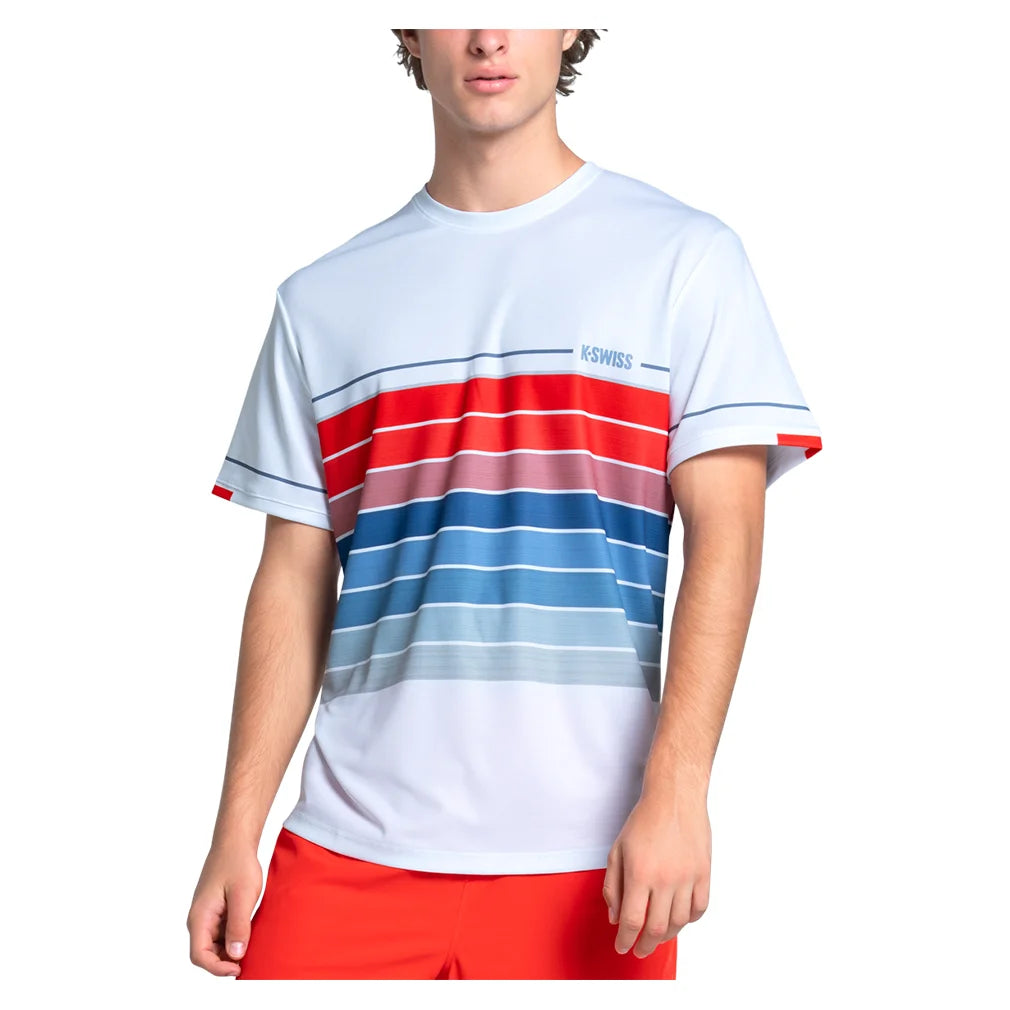 Men's Apollo Short Sleeve Tennis Shirt - Moisture Wicking Performance Top for Men - Breathable Athletic Tee for Tennis, Golf & Casual Wear