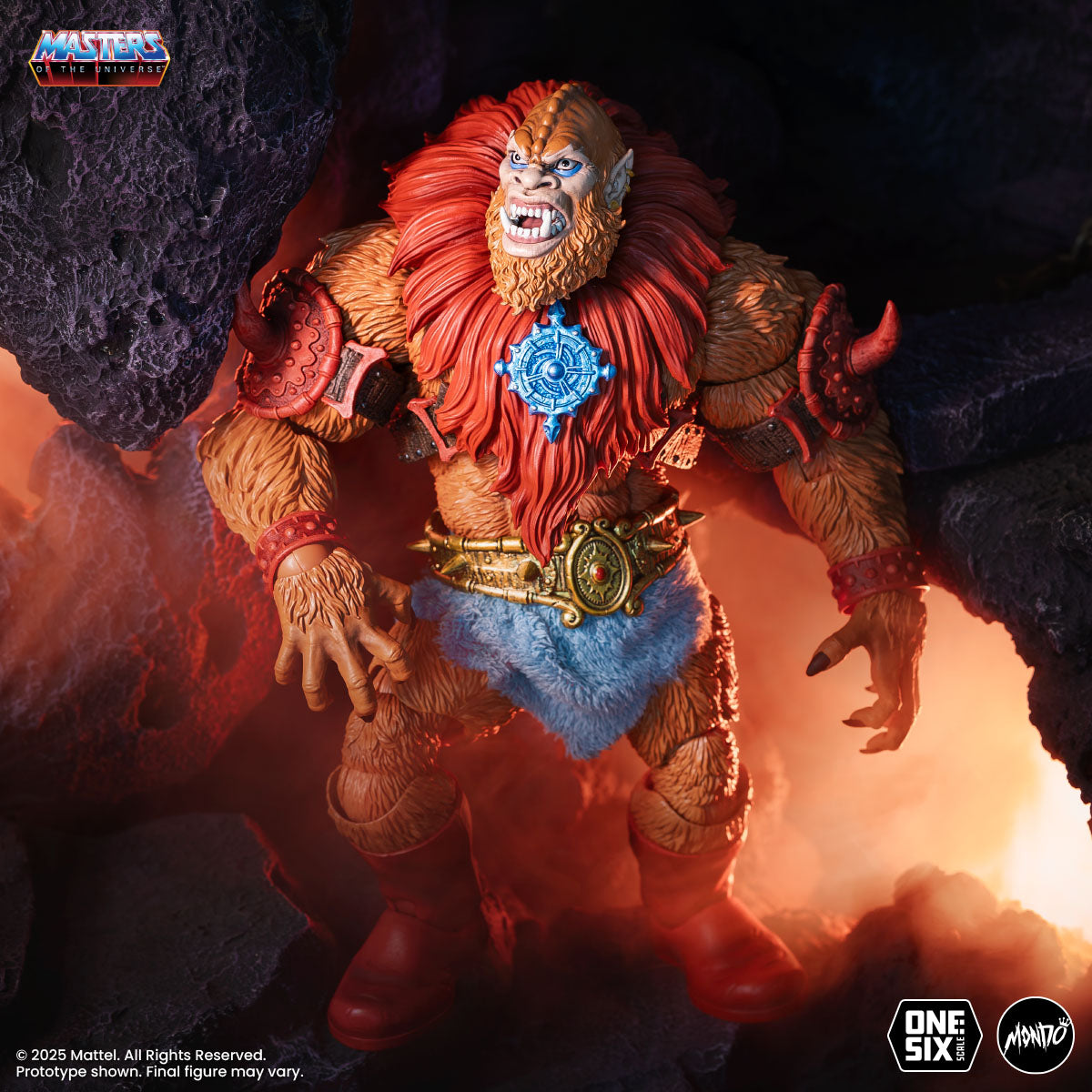 Masters of the Universe Beast Man 1/6 Scale Action Figure - Classic Variant Collectible Toy for Display & Play | Perfect for Fans, Collectors, and Home Decor
