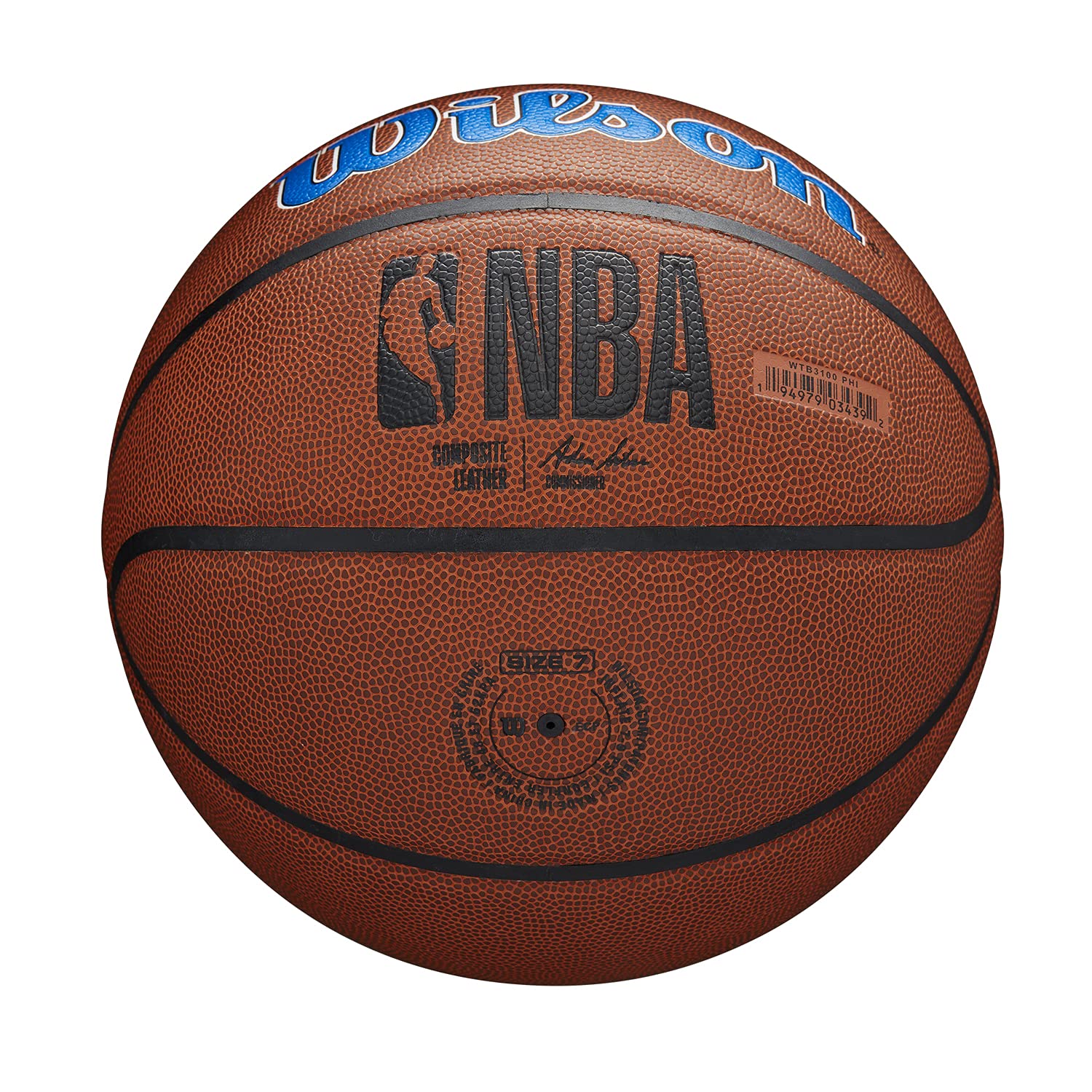 Wilson NBA Team Alliance Official Game Basketball - Size 7 (29.5