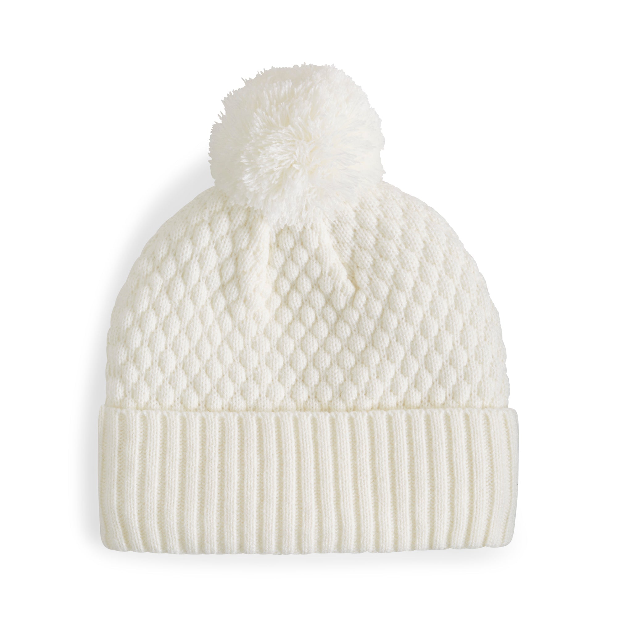 Women's Warm Knit Pom Beanie Hat - Soft Winter Beanie for Women - Cozy Fashion Accessory for Cold Weather & Outdoor Activities