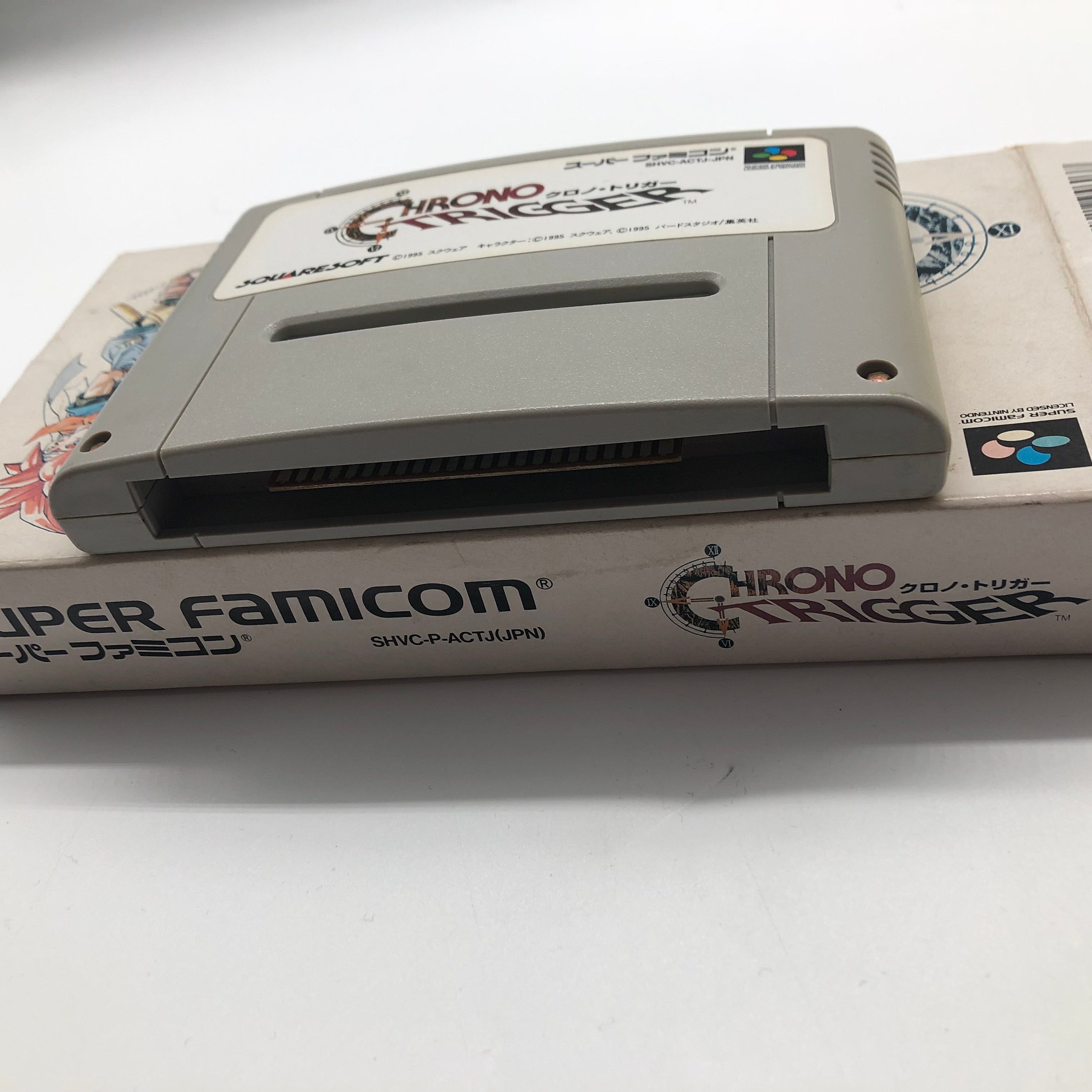Chrono Trigger Super Famicom Nintendo Game - Complete NTSC-J Boxed Edition | Classic JRPG Adventure for Retro Gaming Collectors & Nostalgic Players