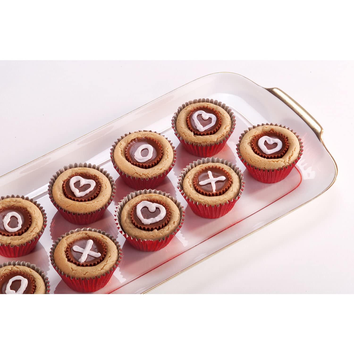 Reese's Mini Milk Chocolate Peanut Butter Cups - Individually Wrapped in Red Foil - Bulk 2lb Pack (32oz) - Perfect for Valentine's Day Gifts, Party Favors, Halloween Treats & Office Snacks