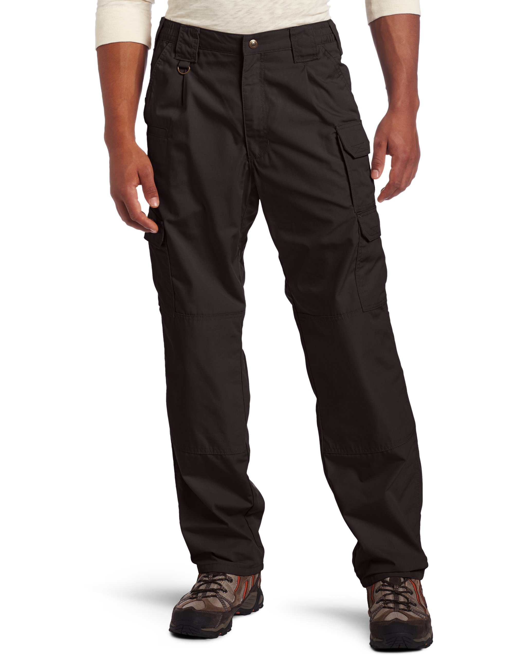 5.11 Tactical Men's Active Work Pants - Durable 100% Cotton Double Reinforced Pants with Superior Fit (Style 74251) | Ideal for Outdoor Work, Hiking & Tactical Operations