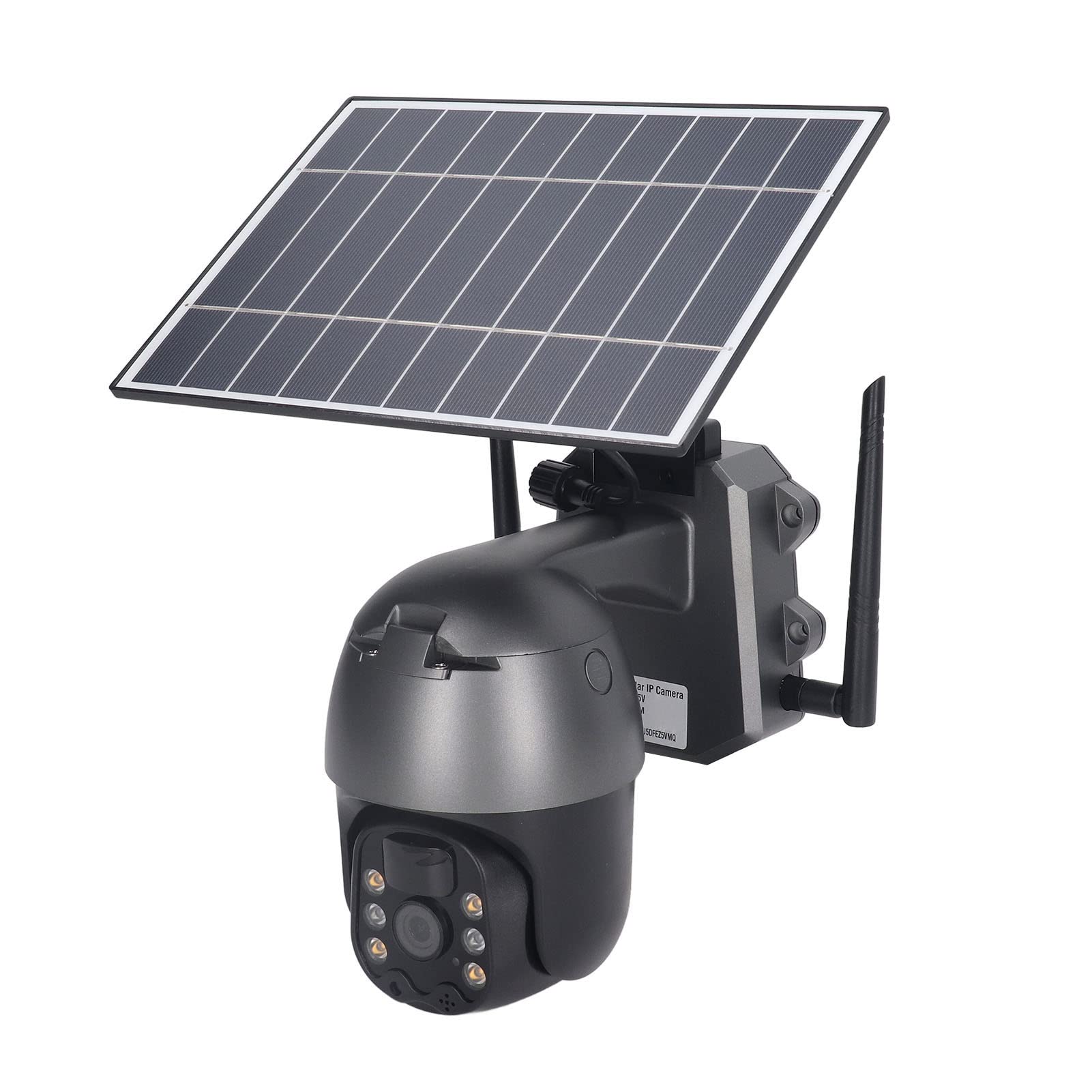 4G Solar Security Camera Outdoor - 3MP HD Night Vision, IP65 Waterproof, ABS & Monocrystalline Solar Panel - Wireless Surveillance for Backyard, Garden, Farm & Home Security (US Version)