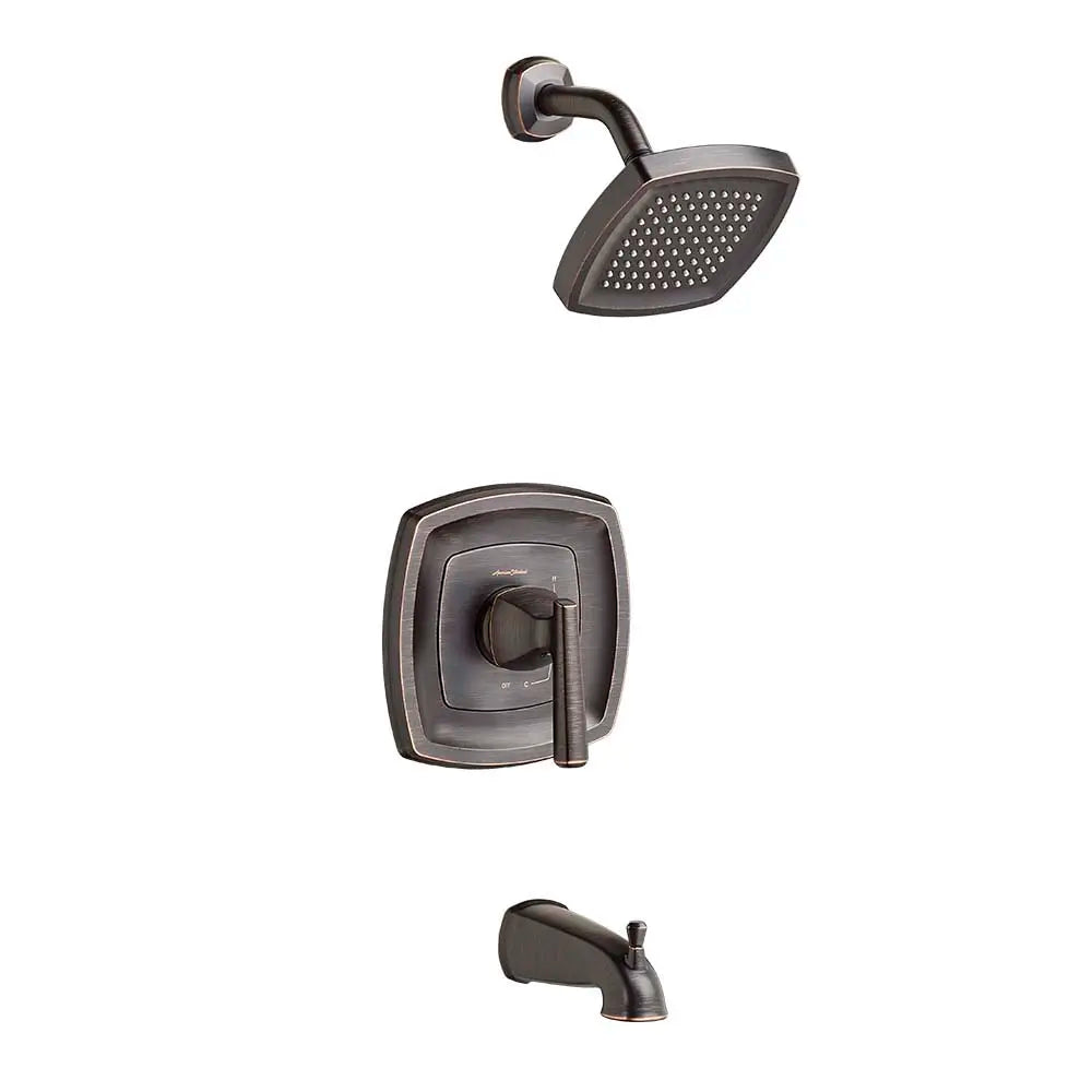 Edgemere 2.5 GPM Tub and Shower Trim Kit with Lever Handle - Chrome Bathroom Faucet Set for Modern Homes | Perfect for Bathroom Renovations & Upgrades