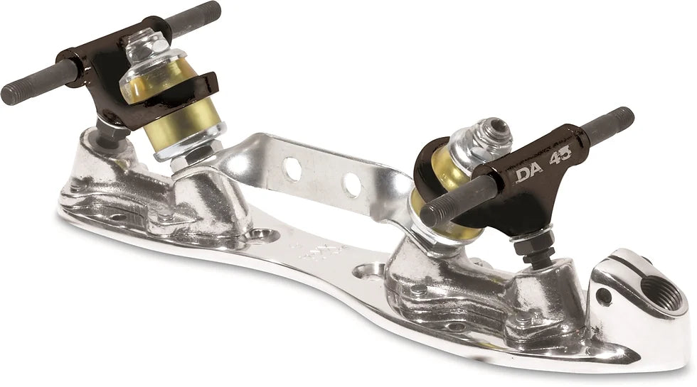 Sure Grip XK 4/DA45 Roller Skate Frame - High Performance Aluminum Alloy Quad Skate Plate for Artistic & Speed Skating - Perfect for Indoor Rinks & Outdoor Skate Parks