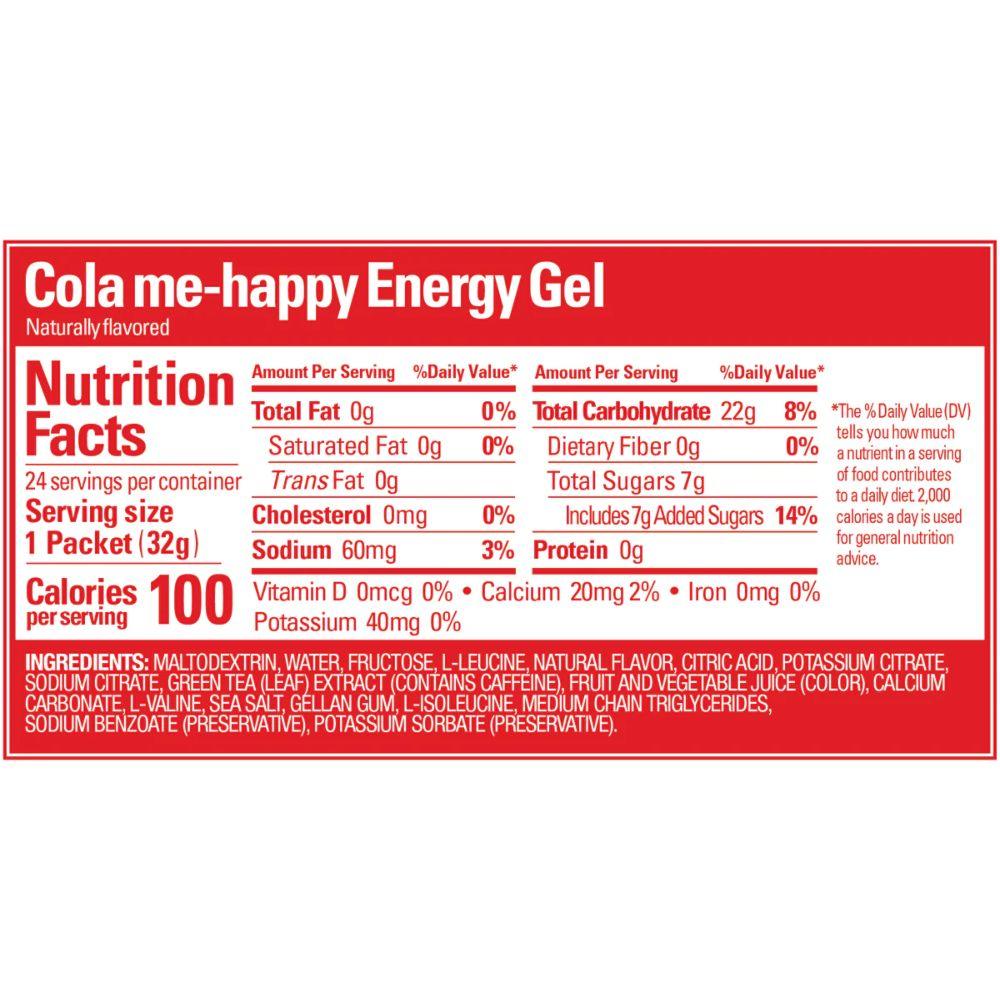 GU Energy Original Sports Nutrition Energy Gel - Cola Flavor for Endurance Athletes | Pre-Workout & Marathon Fuel | Fast-Acting Carbohydrate Boost for Running, Cycling & Triathlon Training
