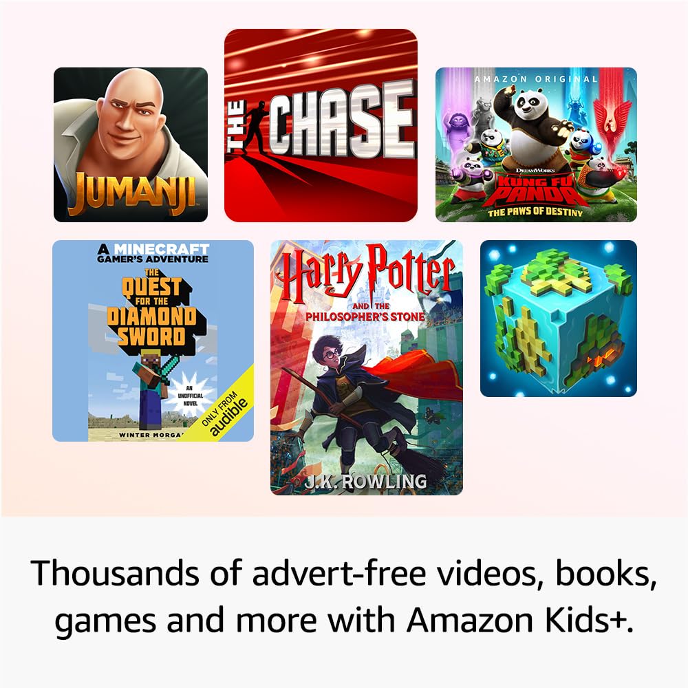 Amazon Fire HD 10 Kids Pro Tablet with Made for Amazon Kids Case | 10.1