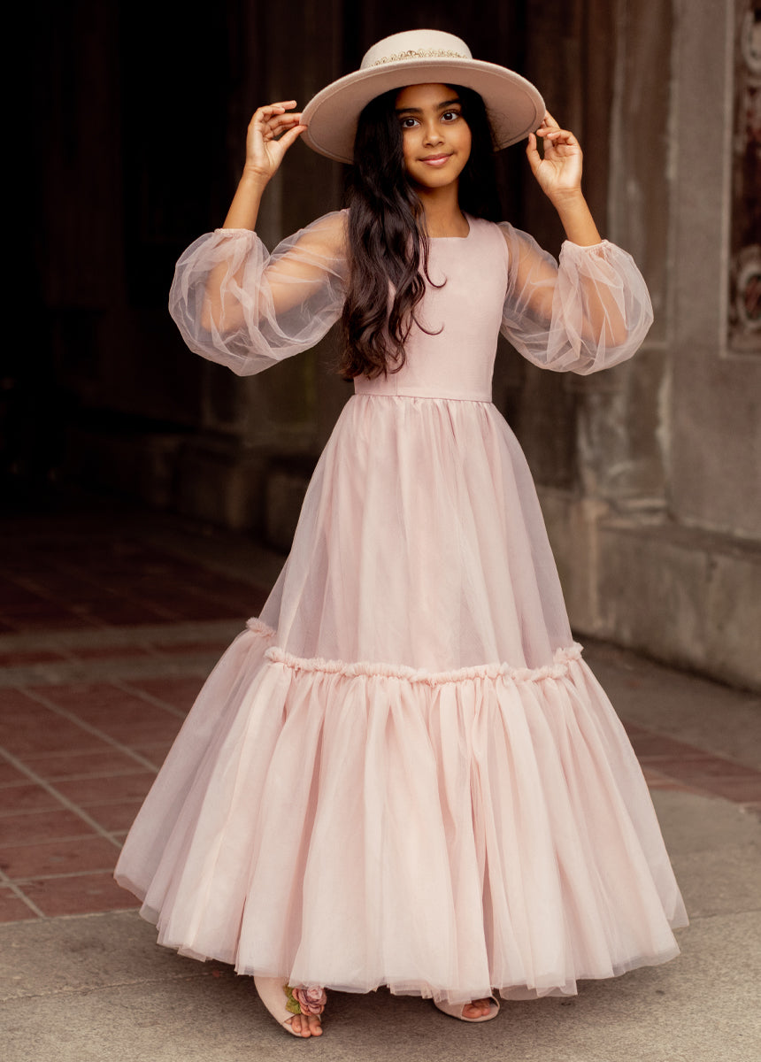 Tianna Pink Dress for Women - Elegant Floral Summer Maxi Dress for Beach, Wedding, and Party Occasions