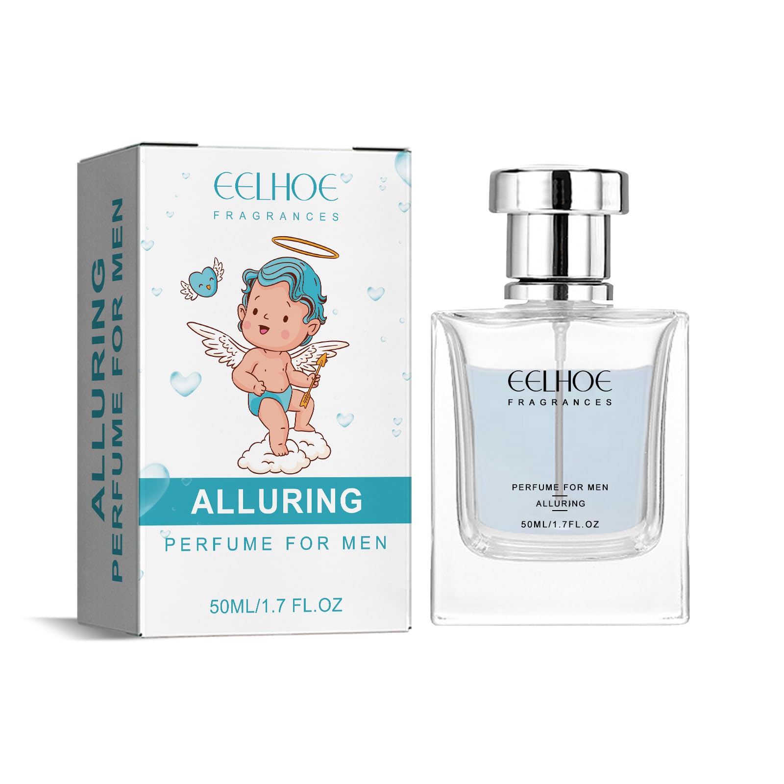 2024 Pheromone Cologne for Men & Women - Long Lasting Fragrance with Attractant Pheromones (50ml + 10ml Travel Size) - Perfect for Dating, Night Out & Special Occasions