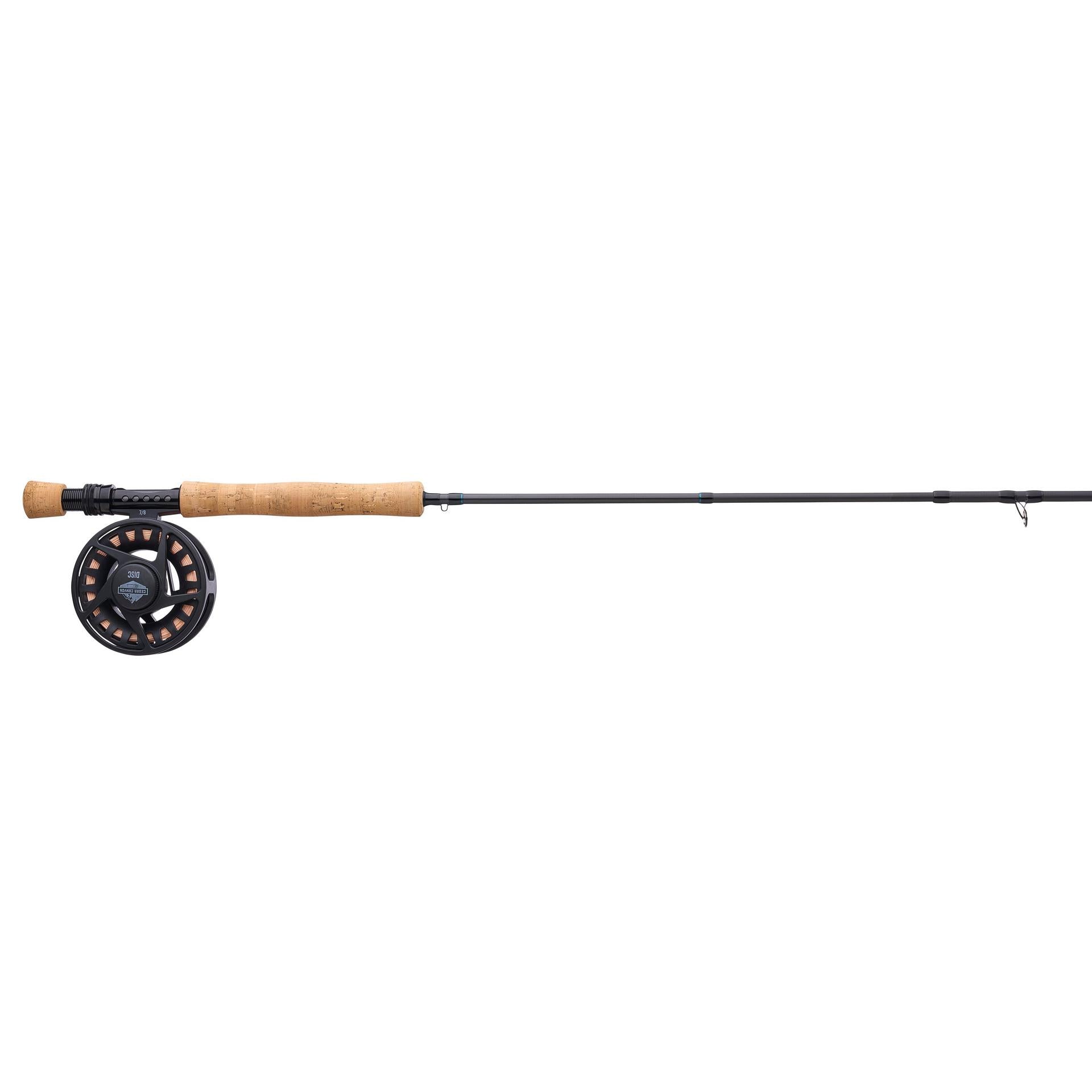 Cedar Canyon™ Elite Fly Fishing Combo Rod and Reel Set - Perfect for Trout, Bass, and Salmon Fishing in Rivers and Lakes