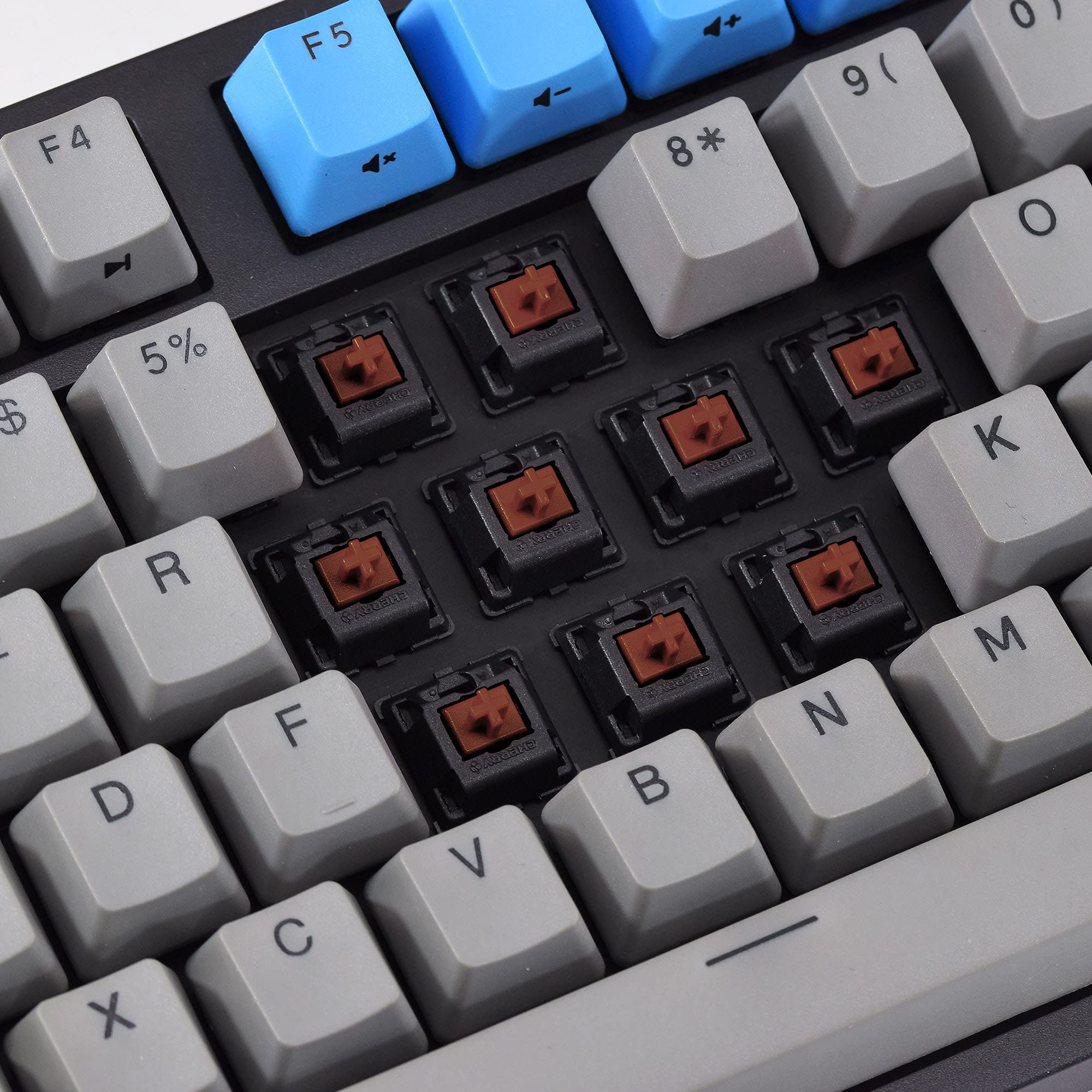 DURGOD Taurus K310 Mechanical Gaming Keyboard - 104 Key USB Type C Wired Keyboard with Cherry MX Brown Switches, NKRO, Double Shot PBT Keycaps - Perfect for PC Gaming, Office Work & Typing (Black, ANSI/US Layout)