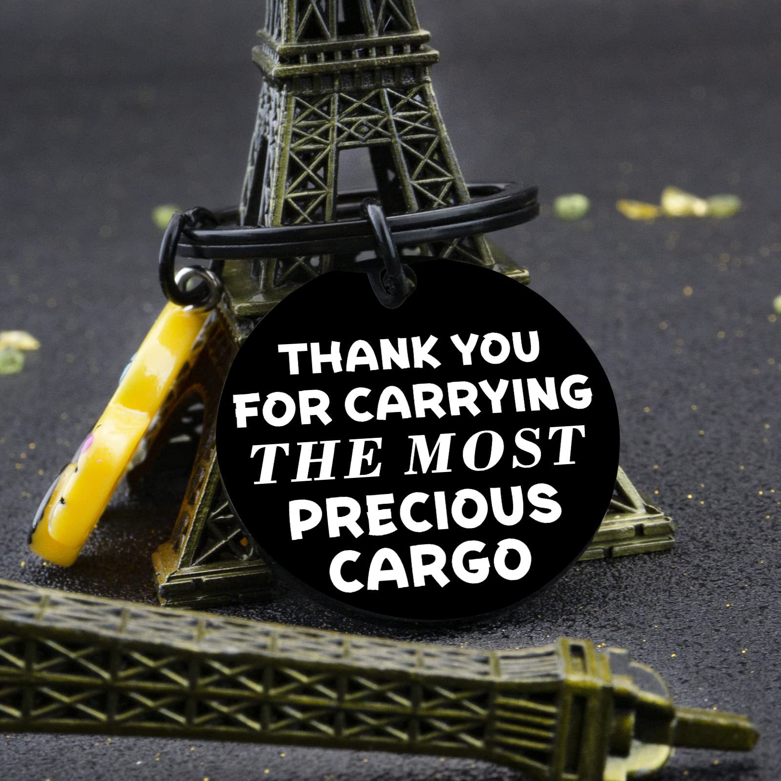 Funny Bus Driver Gifts - Appreciation Keychain for Men & Women - Perfect for Christmas, Birthday, Thanksgiving - Ideal for School Bus Drivers & Transportation Workers