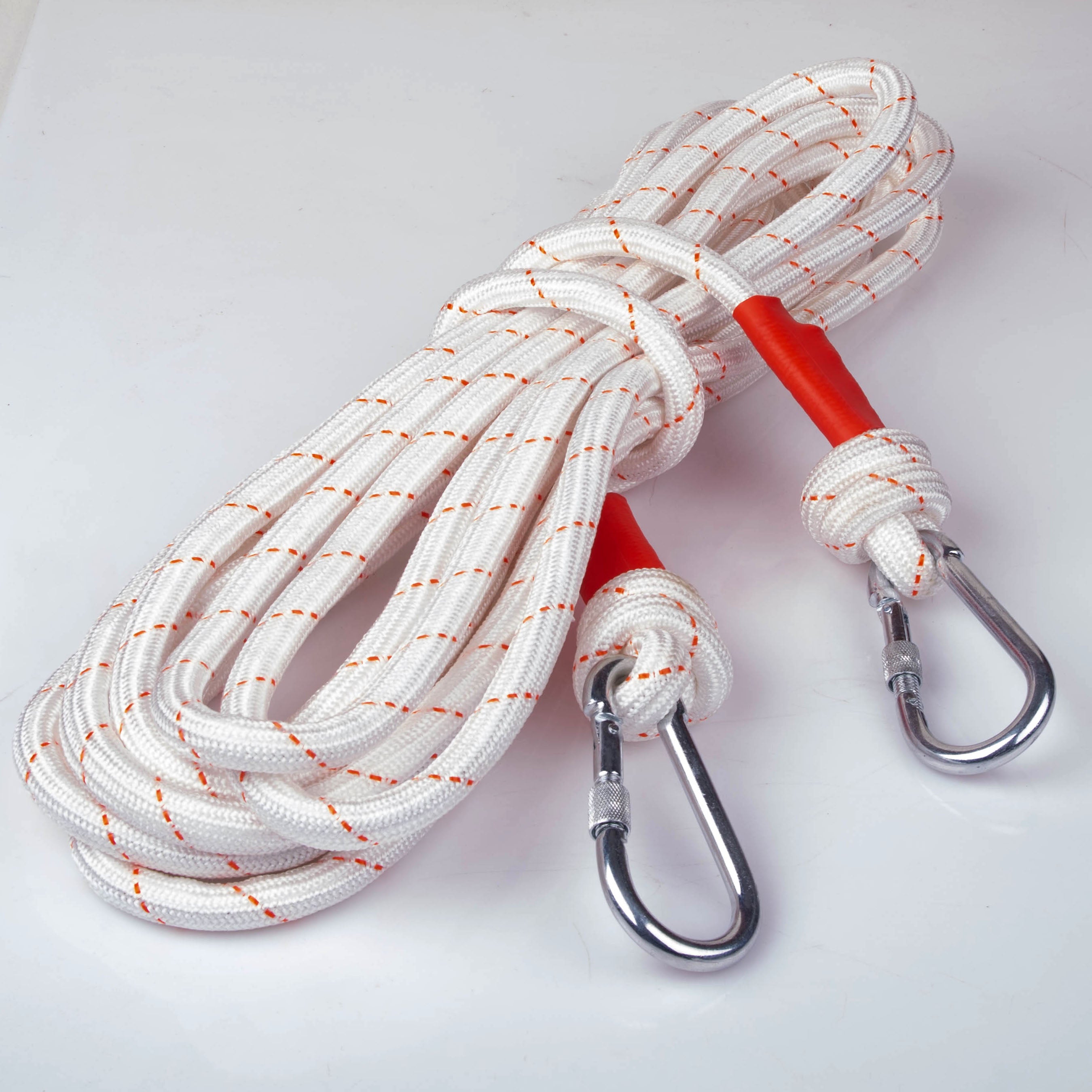 16mm x 10m Nylon Static Safety Rope - Heavy Duty Climbing, Rock Climbing, Boat Anchor & Dock Lines - Perfect for Outdoor Adventures, Marine Use & Emergency Situations