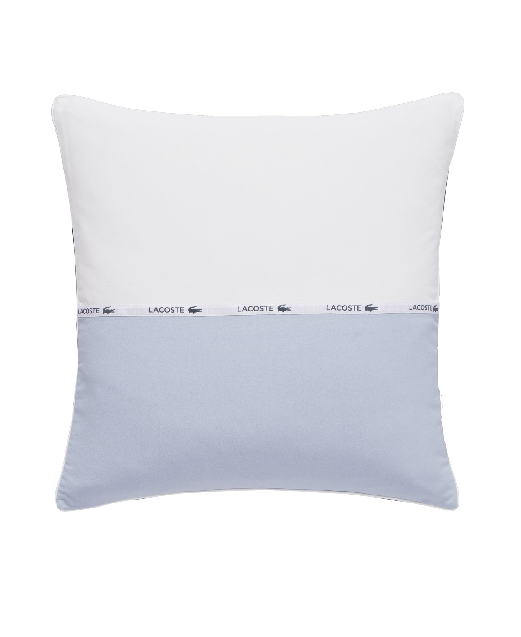 Lacoste 18356011 Blue Stripe Duvet Cover Set - Twin/Twin XL Size | Soft Cotton Bedding for Boys & Girls Room | Perfect for Guest Bedrooms & Dorm Decor