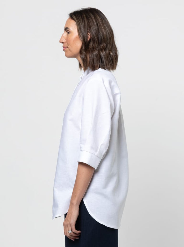 Style Arc Clayton Woven Shirt Pack - Size 18/30 - Women's Plus Size Casual Button Down Shirts for Work & Everyday Wear