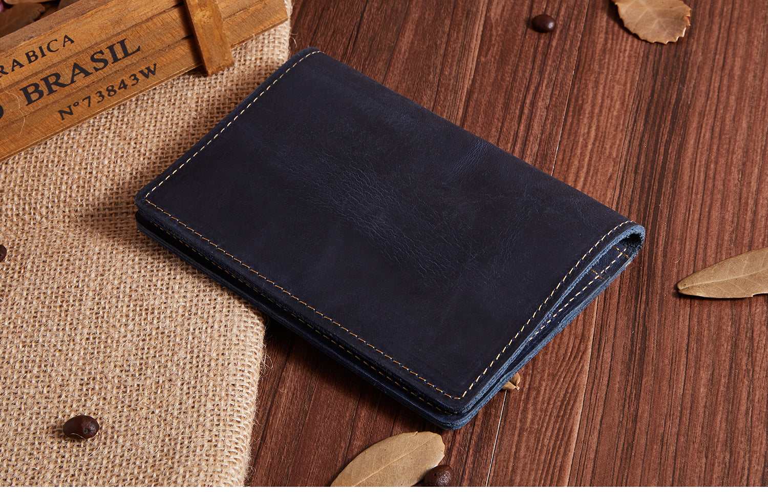 Premium Unisex Dual Fold Passport Holder - RFID Blocking Travel Wallet for Men & Women - Perfect for International Flights, Business Trips & Vacations