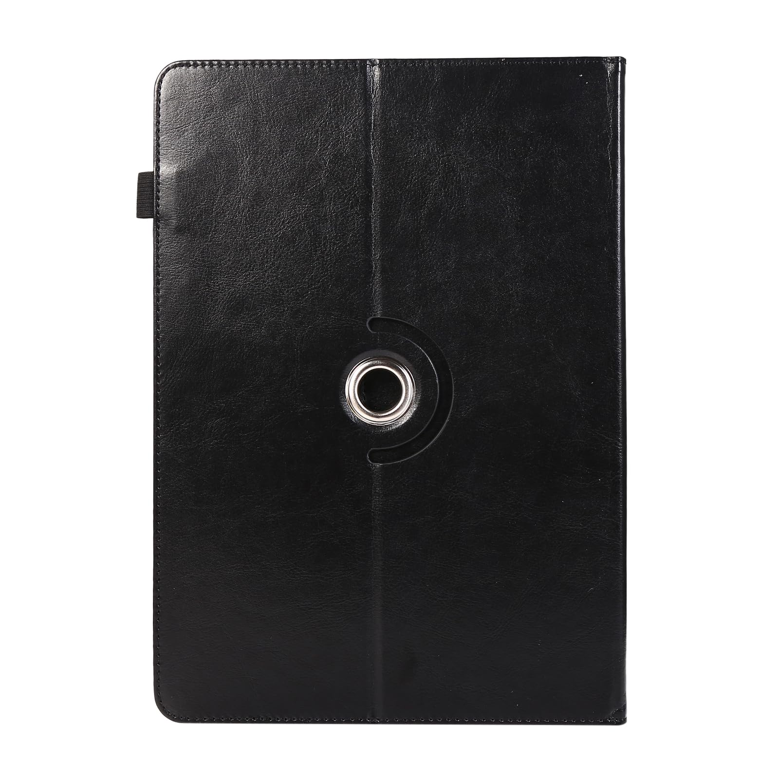 JZCreater 10.1 Inch Android Tablet Case - Universal 360 Rotating Stand Cover for 9.5-10.5 Inch Tablets - Multiple Viewing Angles - Black - Perfect for Work, Travel & Home Entertainment