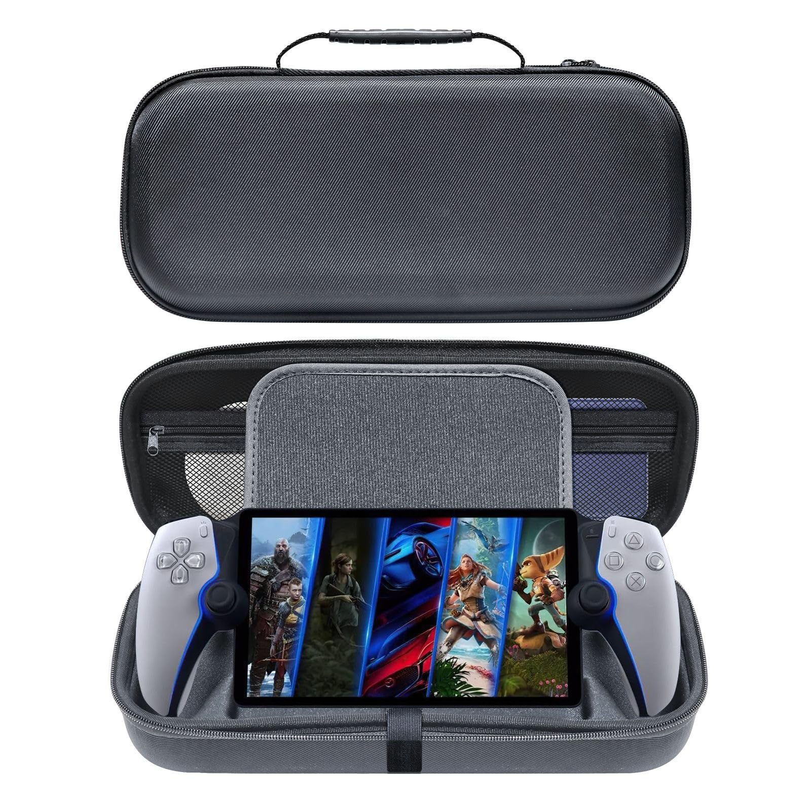Premium Protective Case for Sony PlayStation PS5 Portal - Portable Travel Storage Bag for Gaming Headset & Accessories - Ideal for Travel, Commuting & Gaming On-The-Go