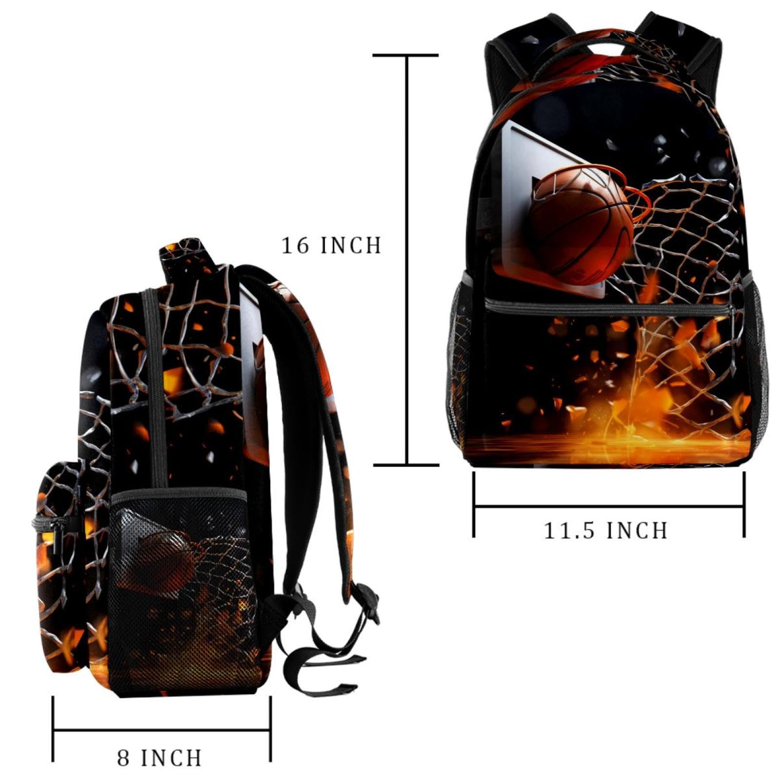 Lightweight Travel Backpack for Women & Men - Waterproof Sports Backpack for Basketball, Gym & Outdoor Activities | Perfect for Hiking, Work Commute & College Campus Use