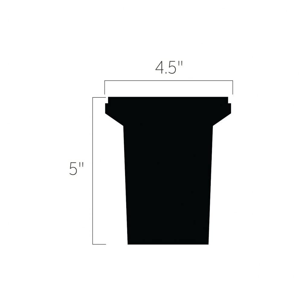 Kichler 15481CBR In-Ground LED Landscape Light - Waterproof Outdoor Lighting for Garden, Pathway, and Yard - Durable & Energy-Efficient Landscape Lighting Solution