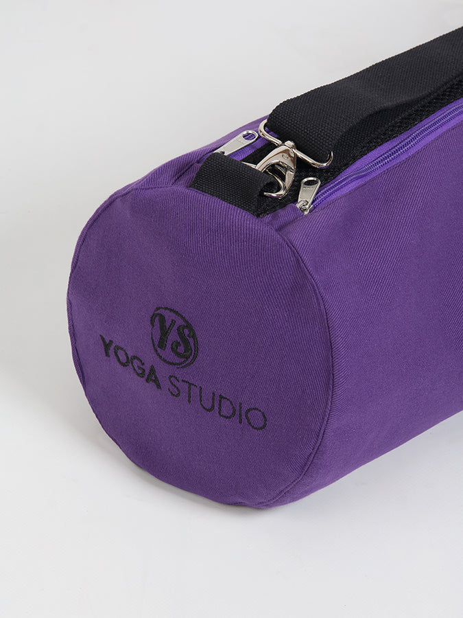 GOTS Certified Organic Cotton Yoga Bag for Women & Men - Eco-Friendly Yoga Mat Carrier with Pockets - Perfect for Yoga Studio, Gym, Travel & Workout Essentials Storage
