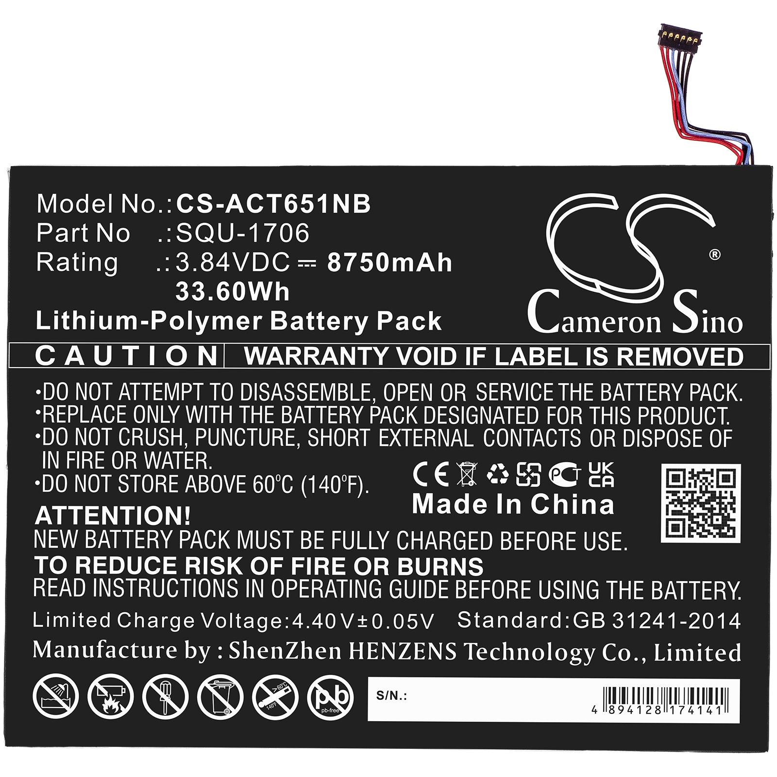 Acer N50 N50+ Premium Tablet Replacement Battery - Long Lasting Power for Work, Travel & Entertainment