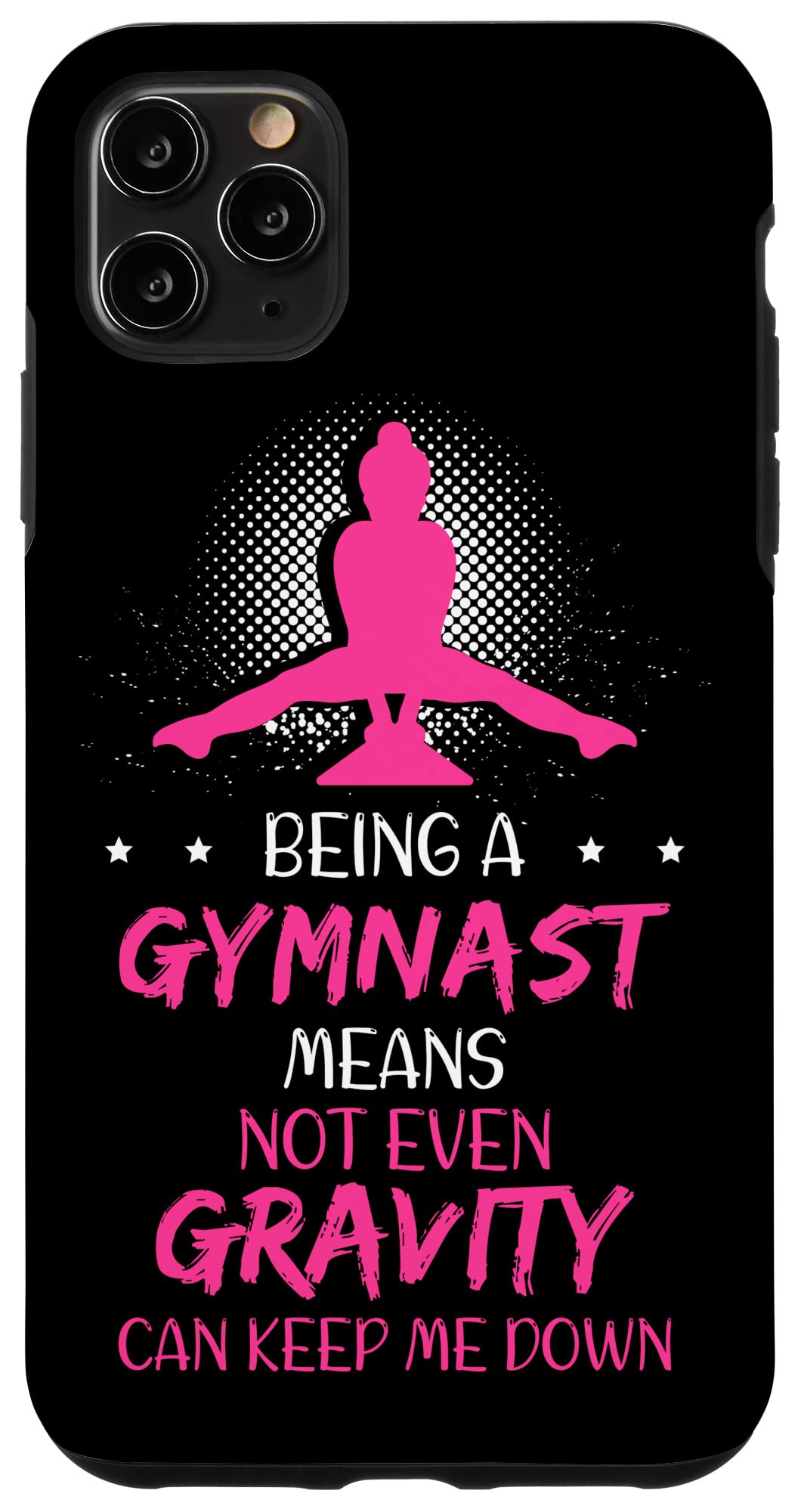 iPhone 11 Pro Max Cute Cheerleader Case - Girls Gymnastics Phone Cover with Love & Pride Design - Perfect for Cheerleading Competitions, School Events & Sports Enthusiasts