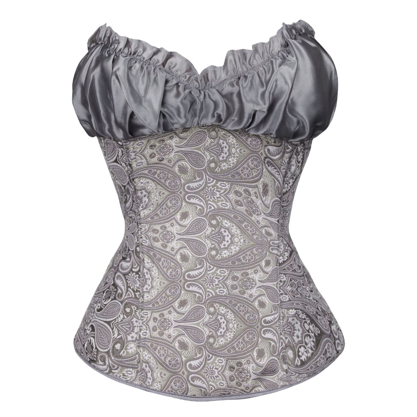 QIFEILA Women's Shapewear Lace Up Tummy Control Corset - Hourglass Body Shaper Waist Trainer for Weight Loss & Slimming | Full Body Compression for Everyday Wear, Special Occasions & Postpartum Recovery