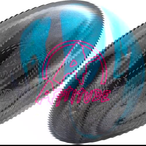 Brunswick Attitude Pearl Bowling Ball - High Performance Reactive Coverstock for Hook & Spin - Perfect for League Play & Tournaments | Best for Medium to Heavy Oil Lanes