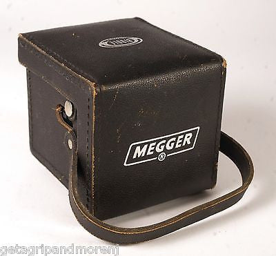 Biddle 21805 2 Insulation Continuity Tester Leads Case for Megohmmeter - Professional Electrical Testing Tool for Industrial and Home Use