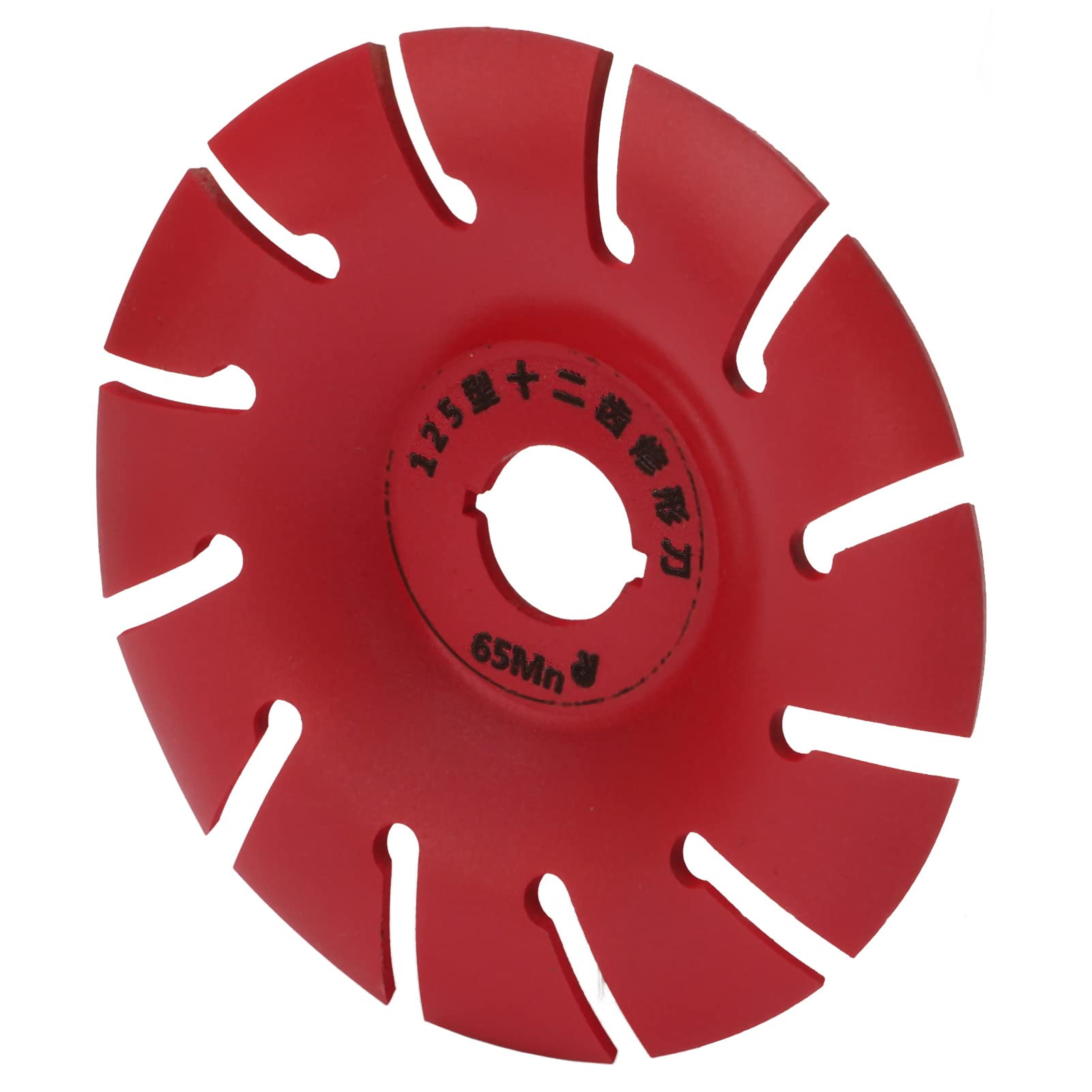 Stainless Steel Wood Carving Disc - 12T Grinder Shaping Wheel for DIY Projects | Easy Installation & Wide Application | Perfect for Woodworking, Crafting & Home Improvement (Red)