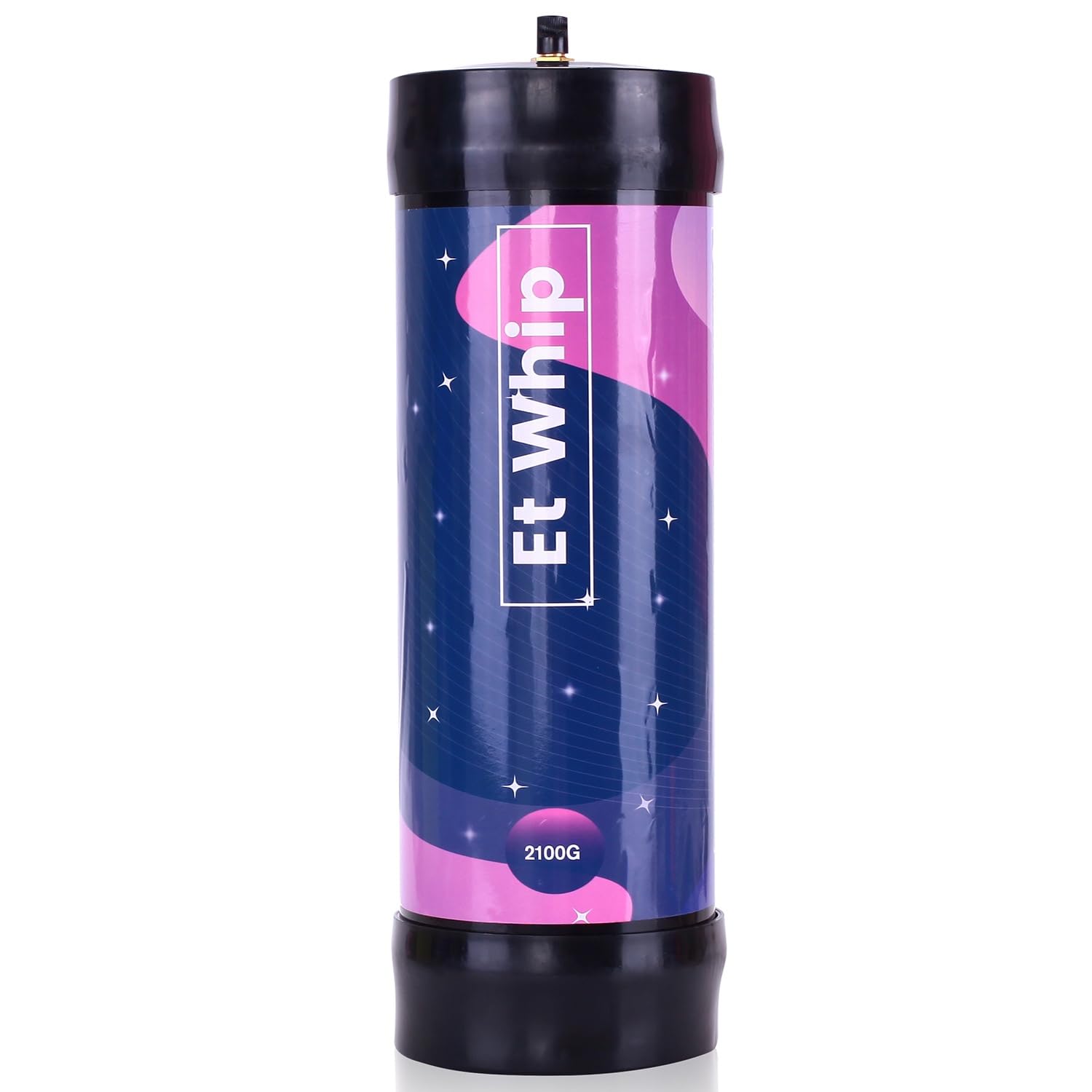 3.3L Nitrous Oxide Tank - 2100G Whipped Cream Charger Cartridge (1 Count) - Perfect for Professional Desserts, Home Baking & Cocktail Making