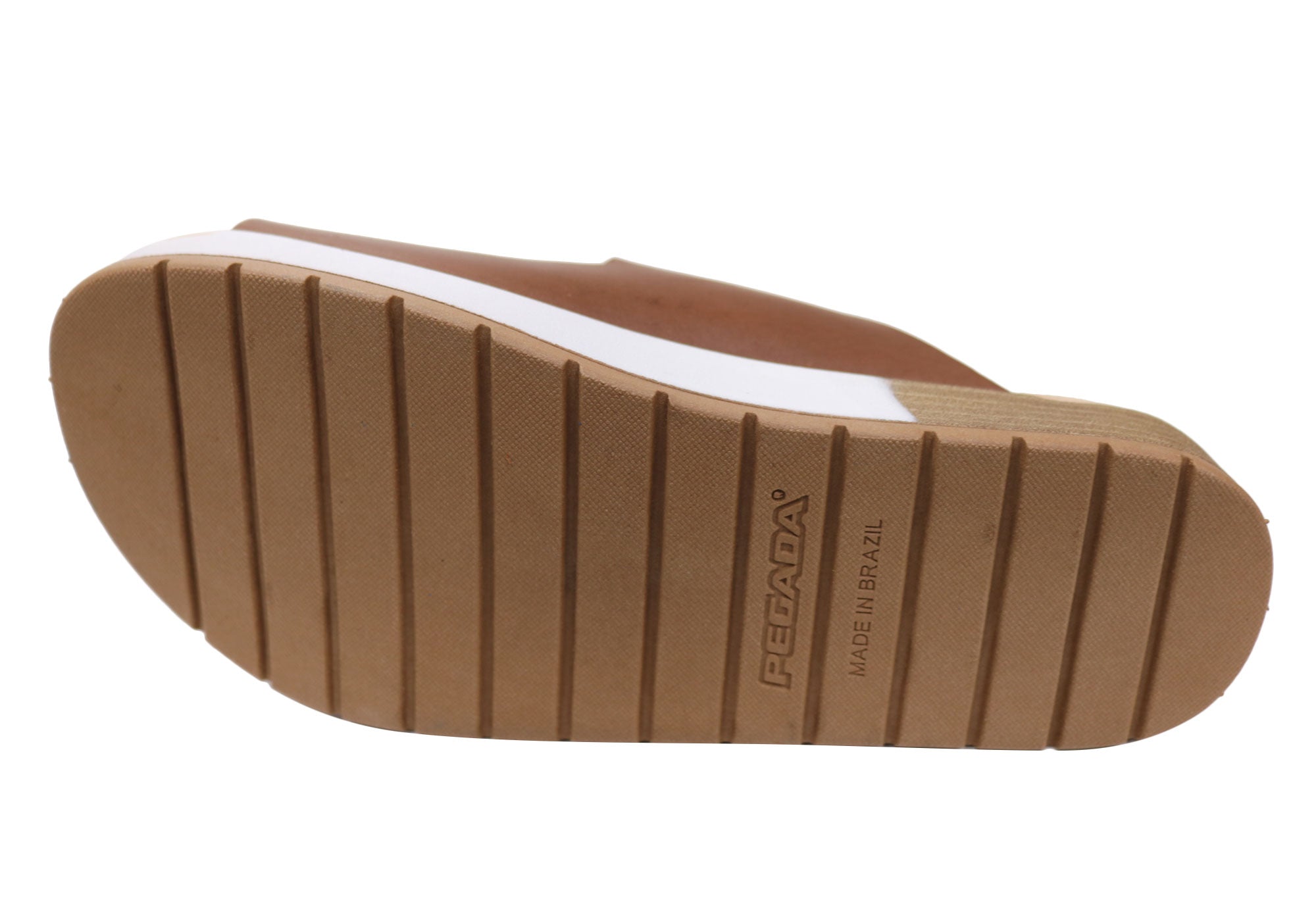 Gabbi Women's Comfortable Leather Slides Sandals - Handmade in Brazil - Perfect for Beach, Pool & Summer Casual Wear