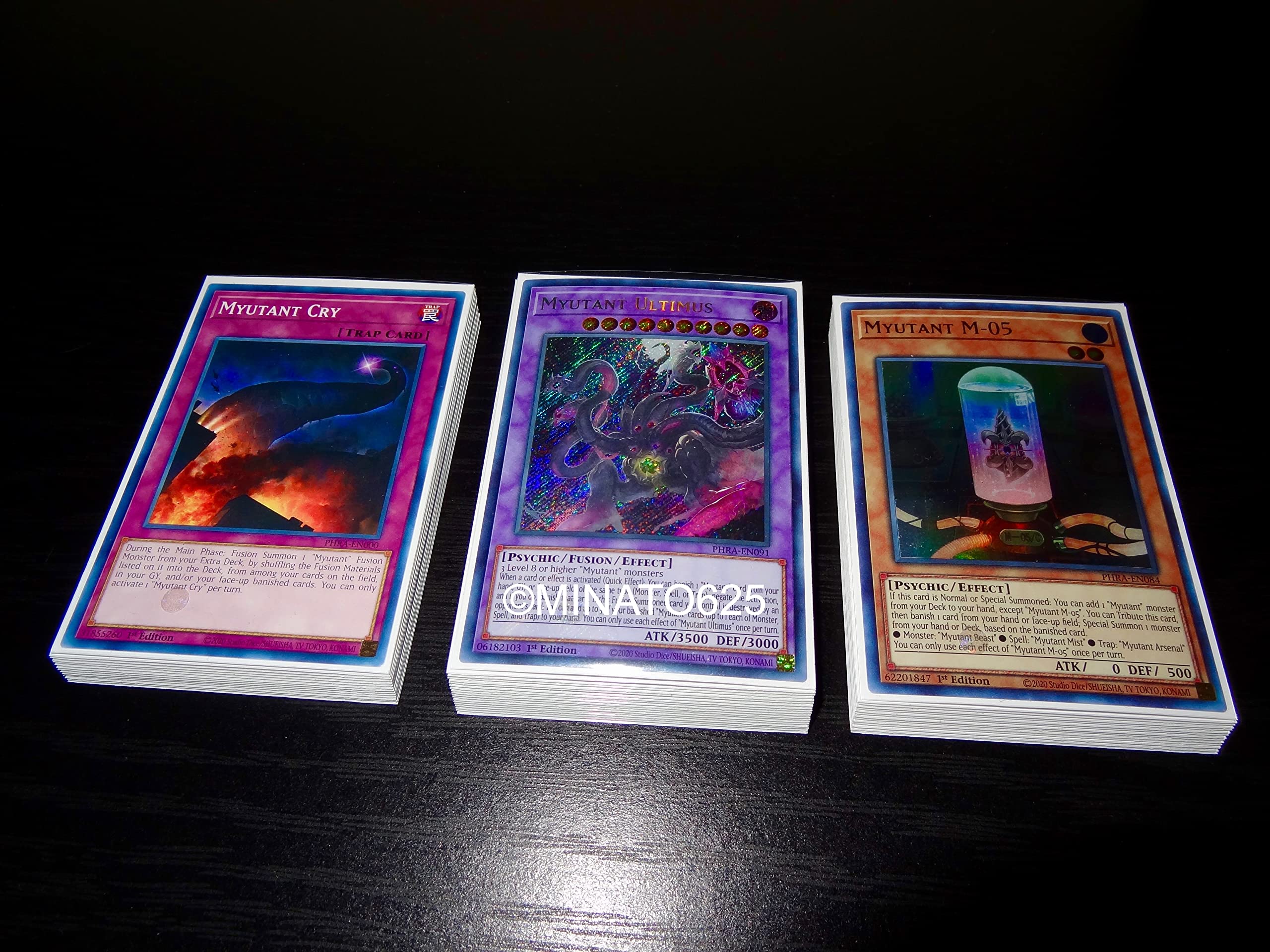 Yu-Gi-Oh! Myutant Deck Complete Set with Ultra Pro Sleeves & Deck Box - Tournament Ready for Master Duel Links - Perfect for Competitive Play & Collectors