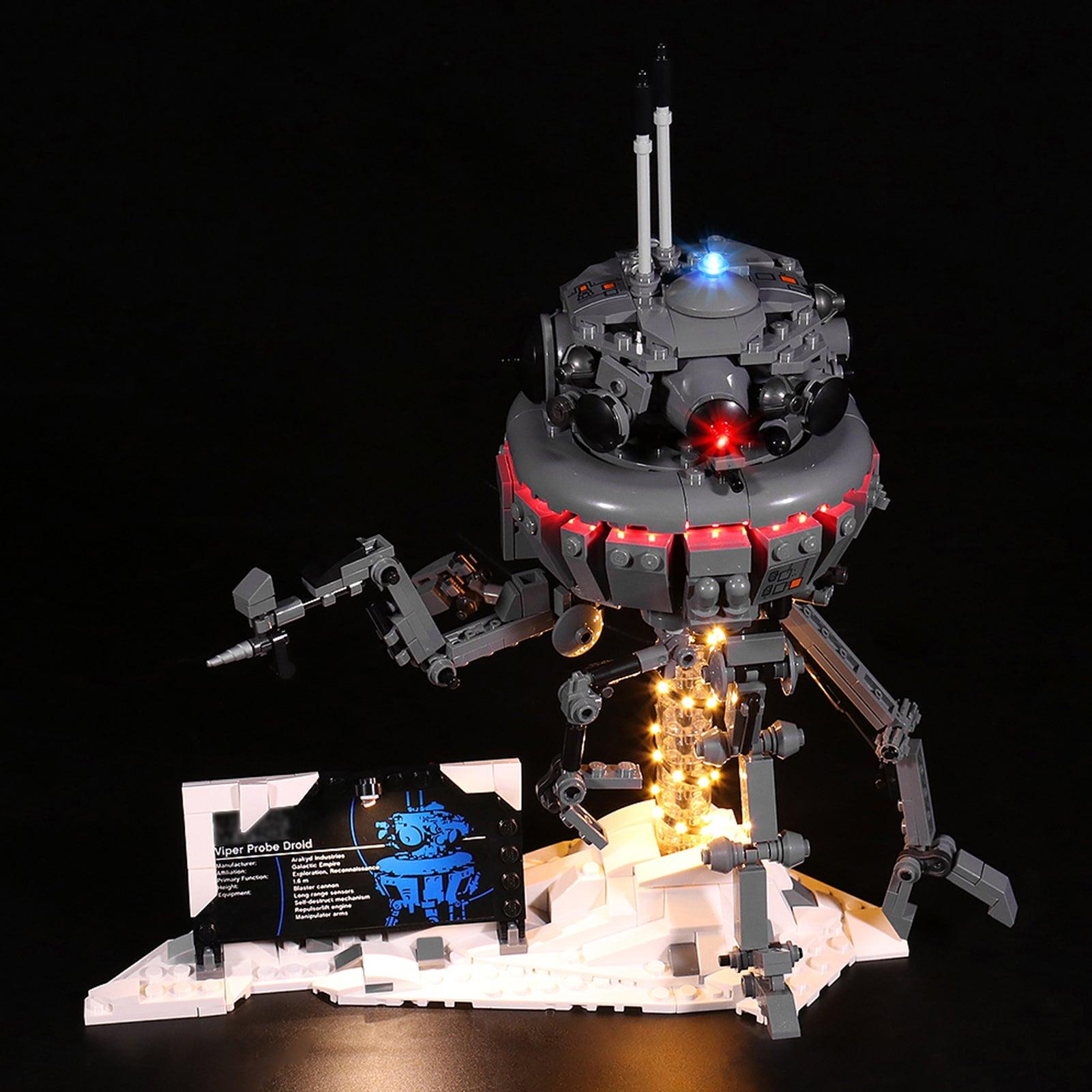 Best Light Kit for Lego Star Wars Imperial Droid Probe 75306 - Enhance Your Model with LED Lighting for Display & Night Scenes