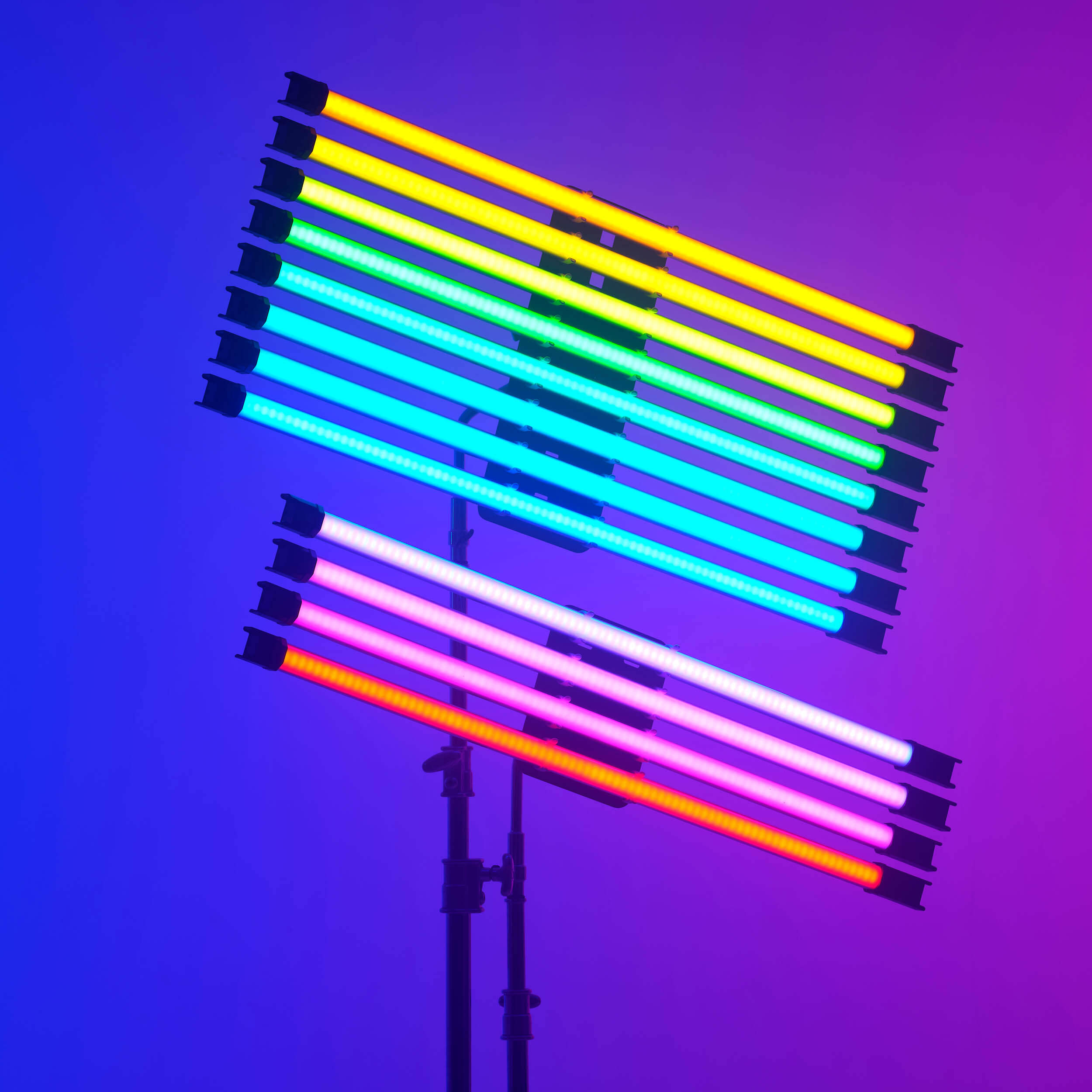 Godox TL B8 Articulated Dual Bracket for TL30, TL60 & TL120 LED Tubes - Perfect for Studio Lighting, Photography & Video Production