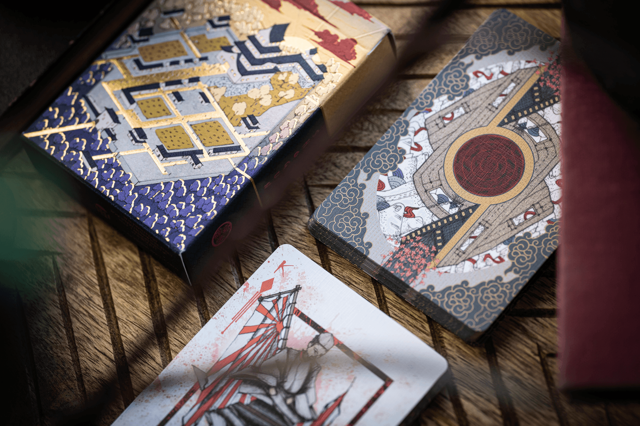 Shogun Playing Cards Edo Edition - Premium Japanese-Themed Deck for Card Games, Magic Tricks & Collectors | Perfect for Poker, Blackjack & Gift Giving