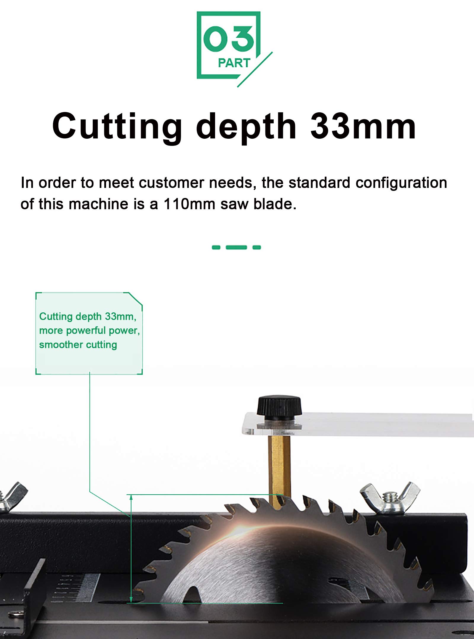 Mini Electric Sliding Table Saw - 8500 RPM, 0-90° Precision Cutting for Woodworking | Multifunctional Bench Saw for DIY Projects & Home Improvement | Perfect for Cutting Wood, Plastic & Aluminum