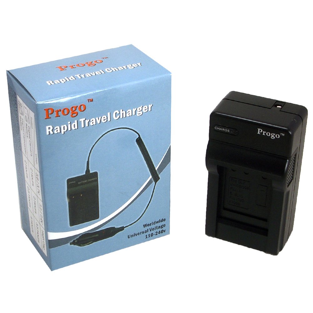 NB-6L Digital Camera Battery Charger - Fast Home & Travel Charging with Car Adapter - Compatible with Canon, Nikon, Sony Cameras - Perfect for Travel Photography, Outdoor Adventures and Daily Use
